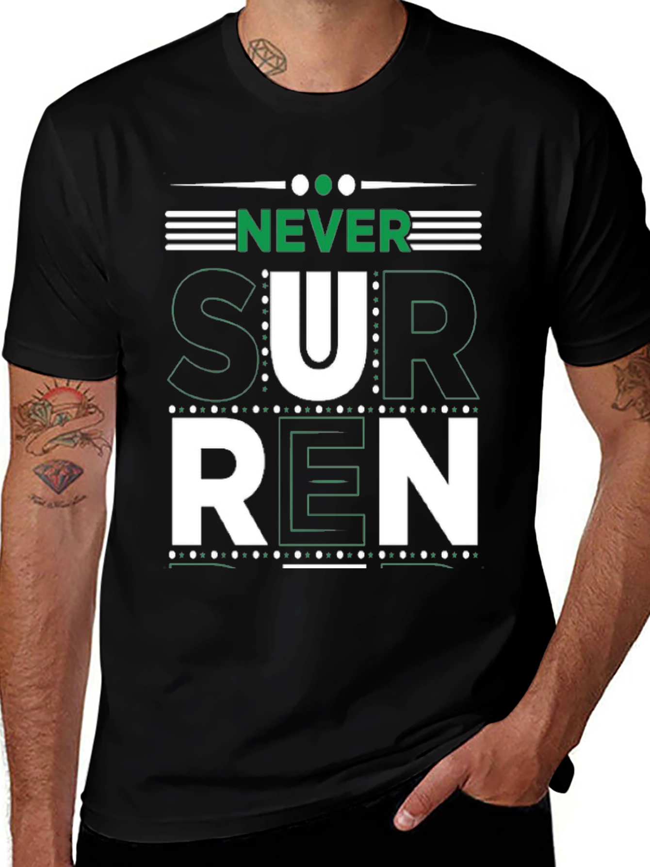 Variant 15 of Never Surren T-Shirt