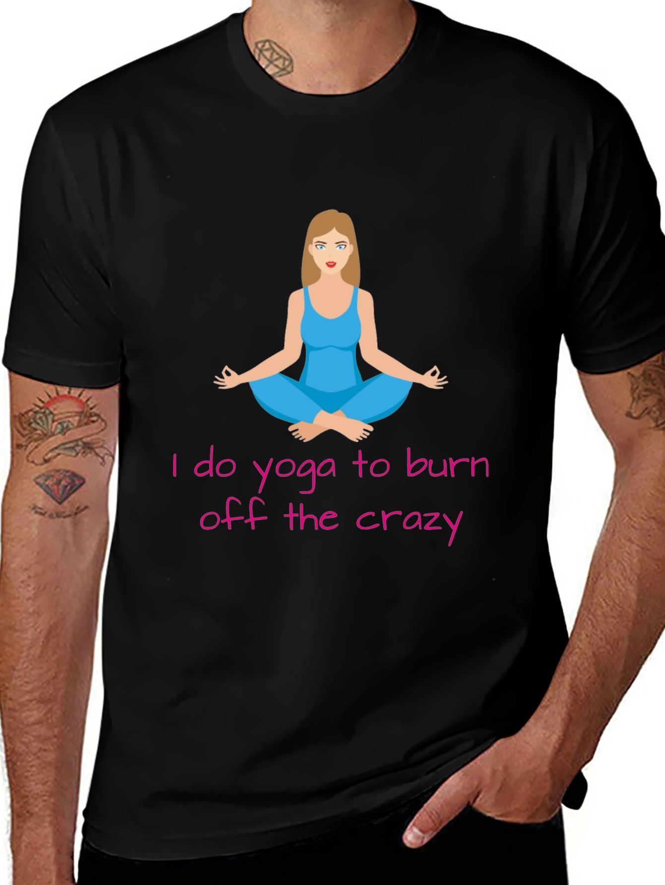 Variant 12 of Yoga Burn Crazy Tee
