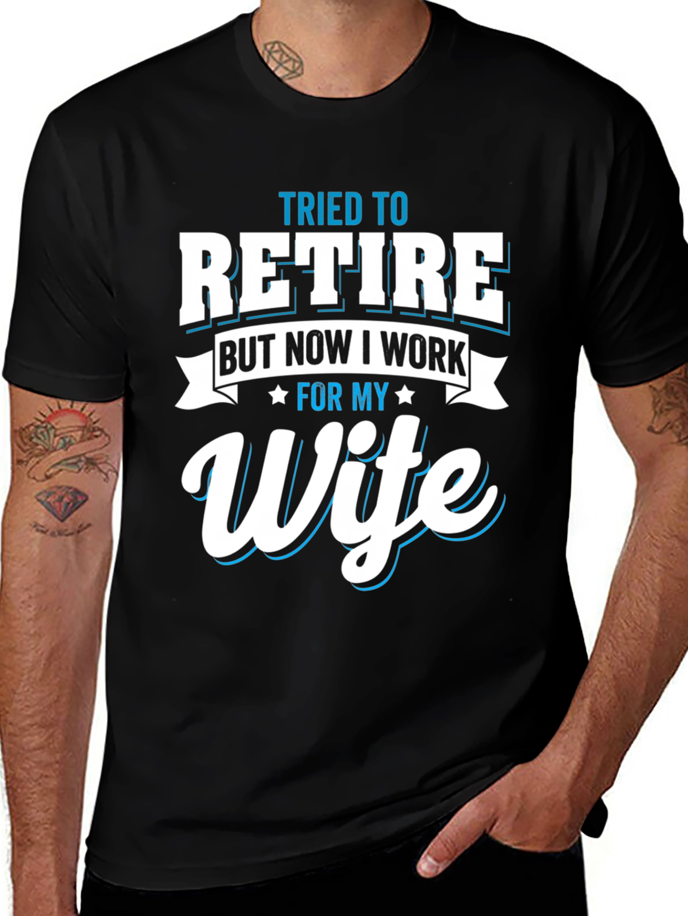 Variant 11 of Tried to Retire Wife T-Shirt