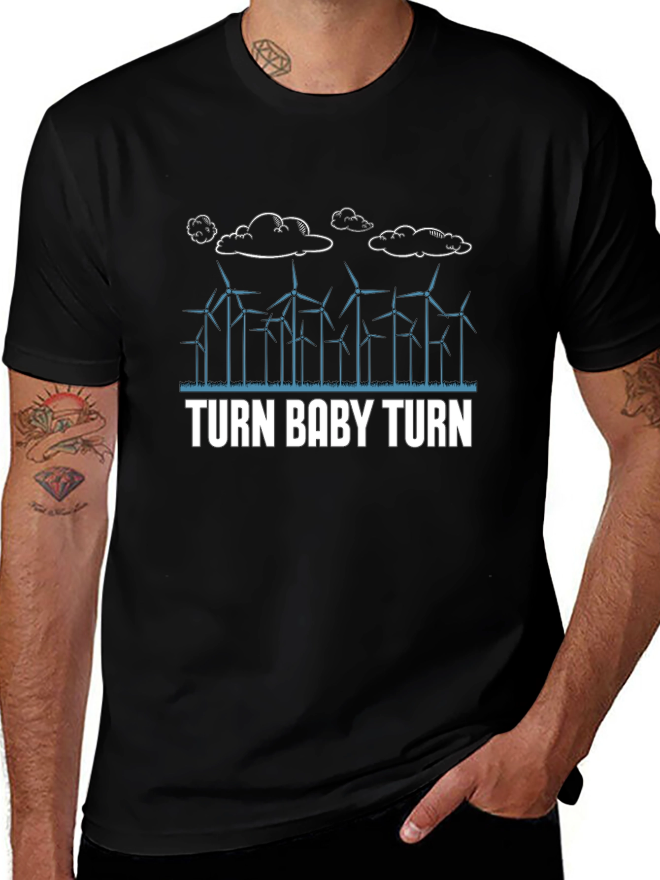 Turn Baby Turn Graphic T-Shirt