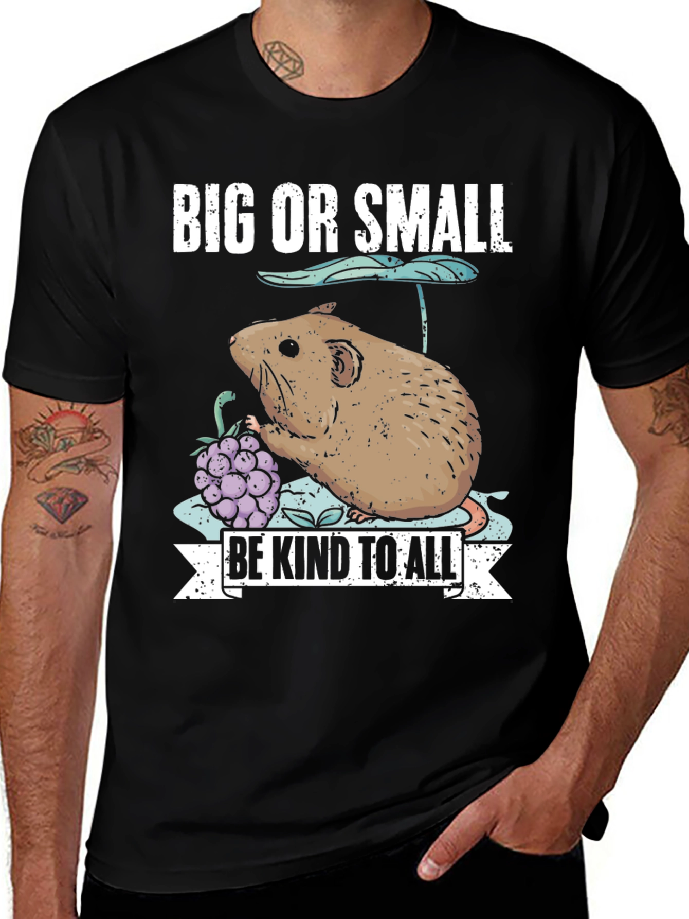 Variant 12 of Big or Small Be Kind to All T-Shirt