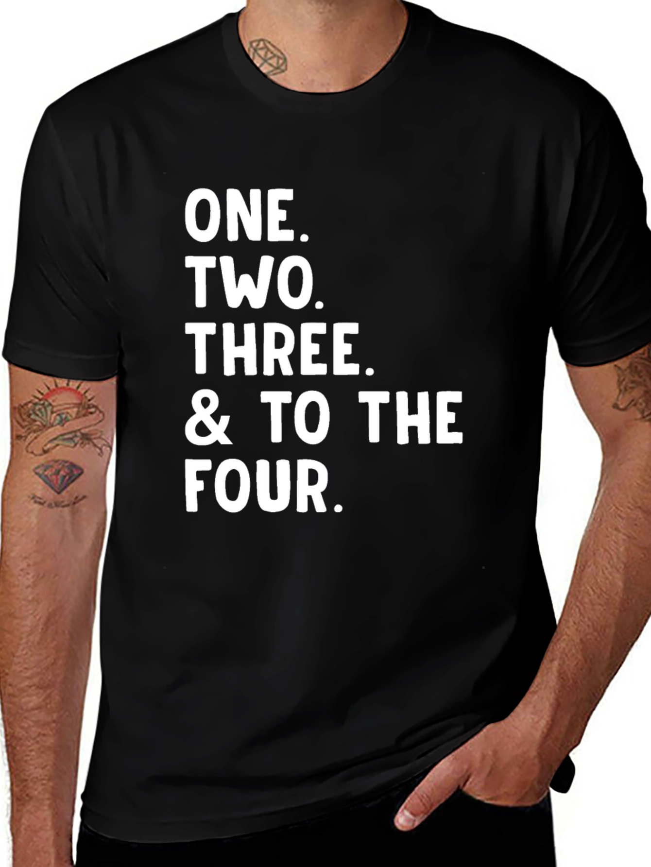 One Two Three & To The Four T-Shirt