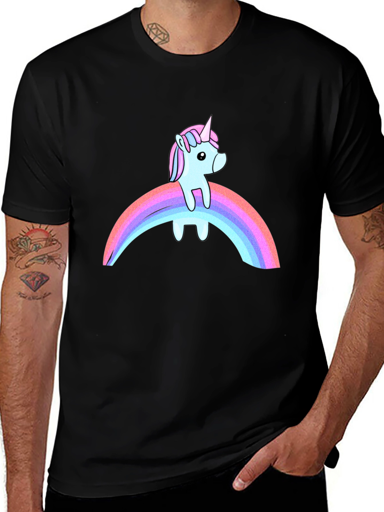 Variant 19 of Unicorn Rainbow T-Shirt - Stylish Graphic Tee