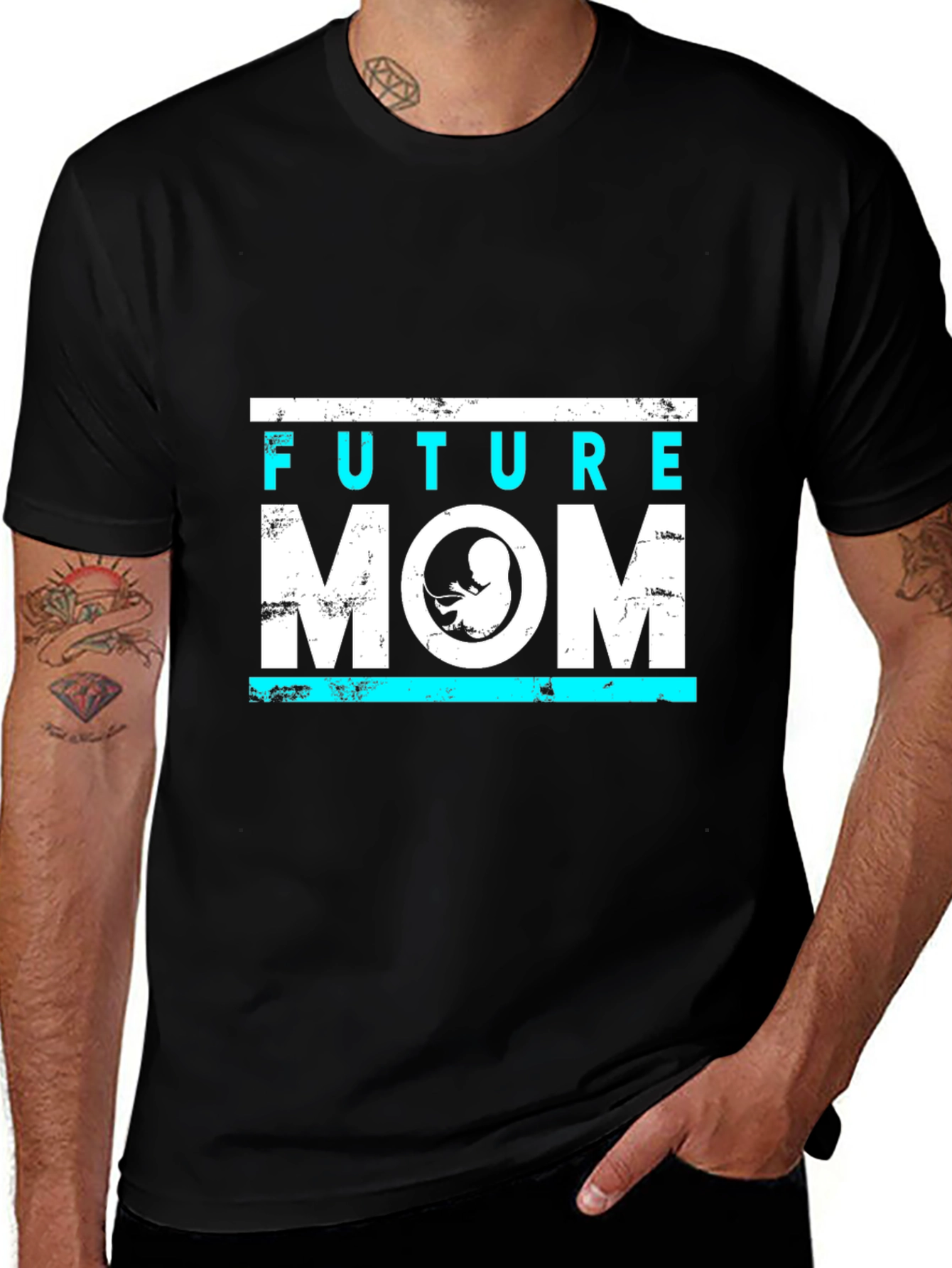 Variant 4 of Future Mom T-Shirt Pregnancy Announcement Tee