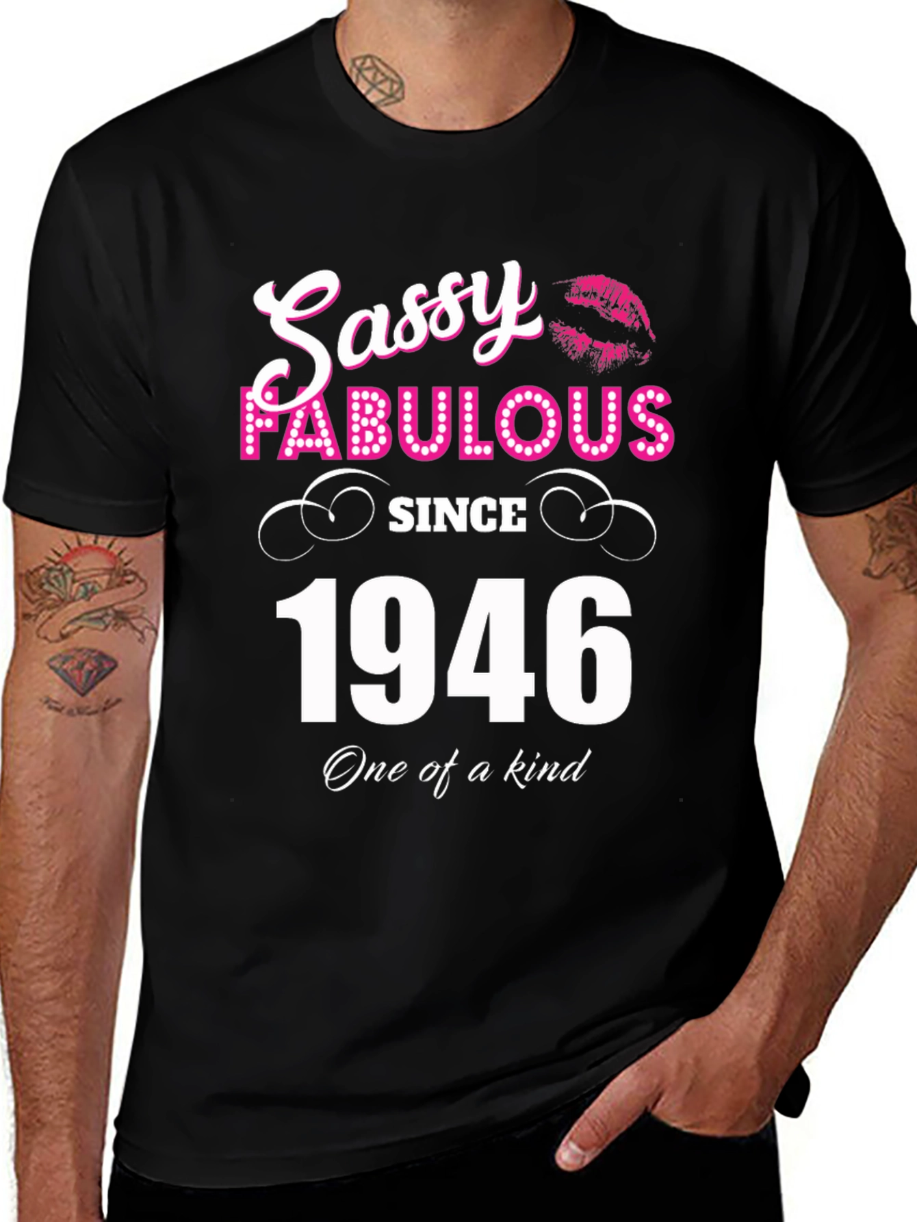 Variant 18 of Sassy Fabulous Since 1946 Graphic T-Shirt