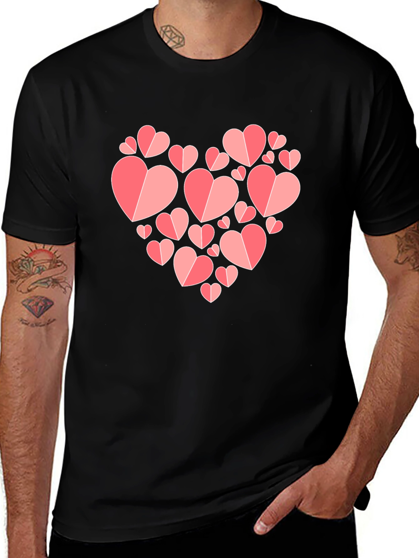 Variant 6 of Heart of Hearts Tee - Love in Every Layer!