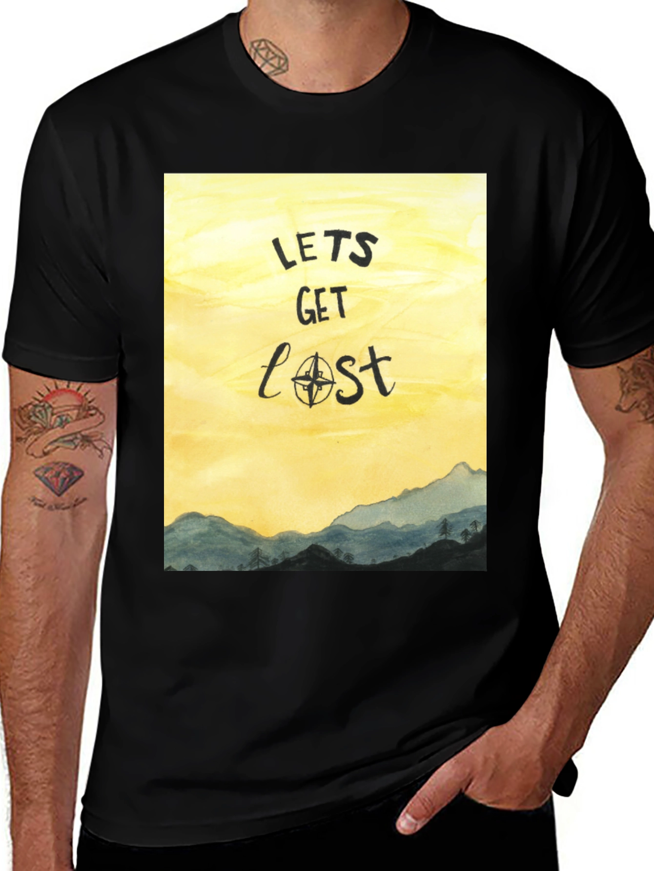 Variant 22 of Lets Get Lost Adventure T-Shirt