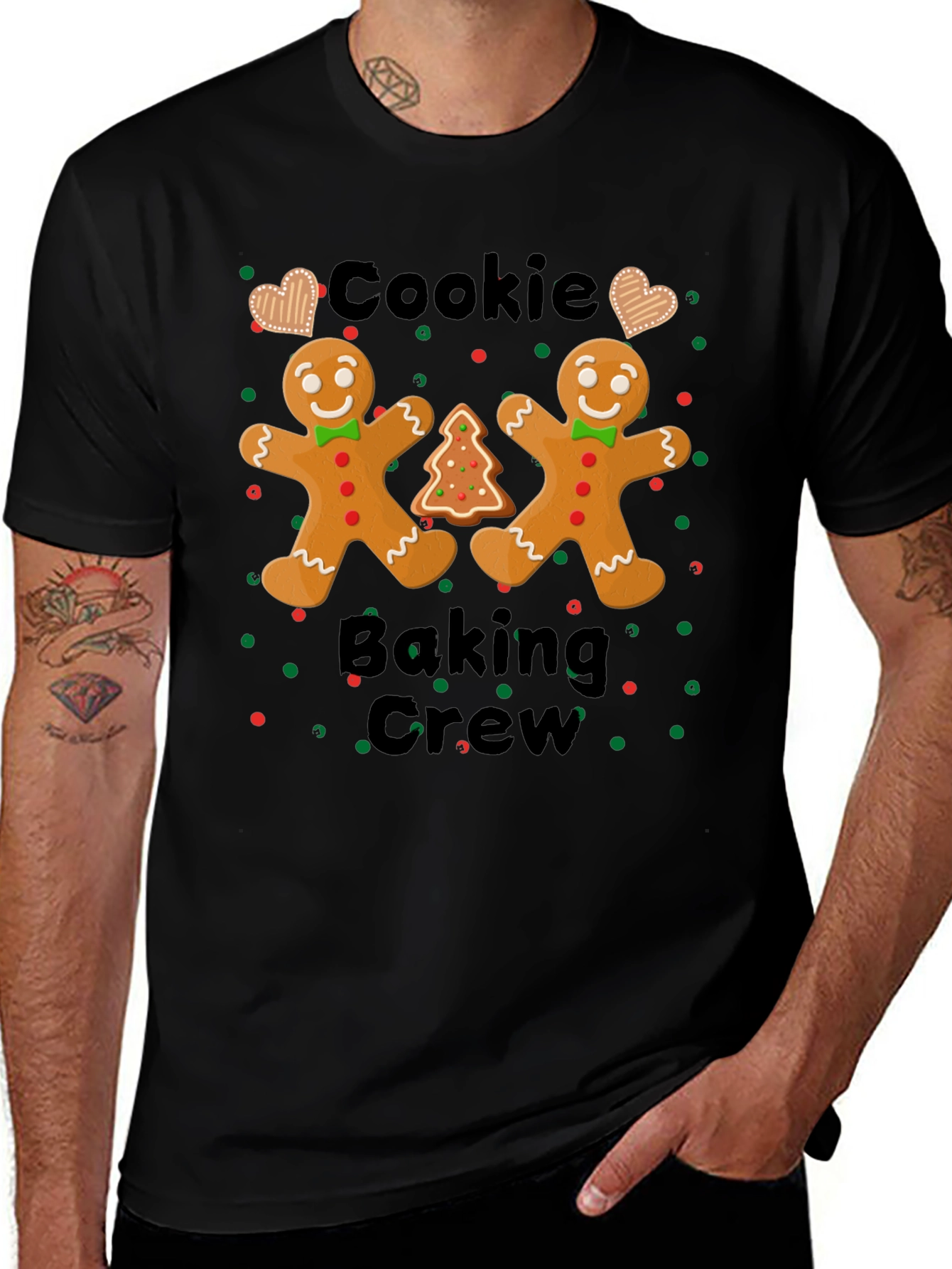 Cookie Baking Crew Graphic T-Shirt