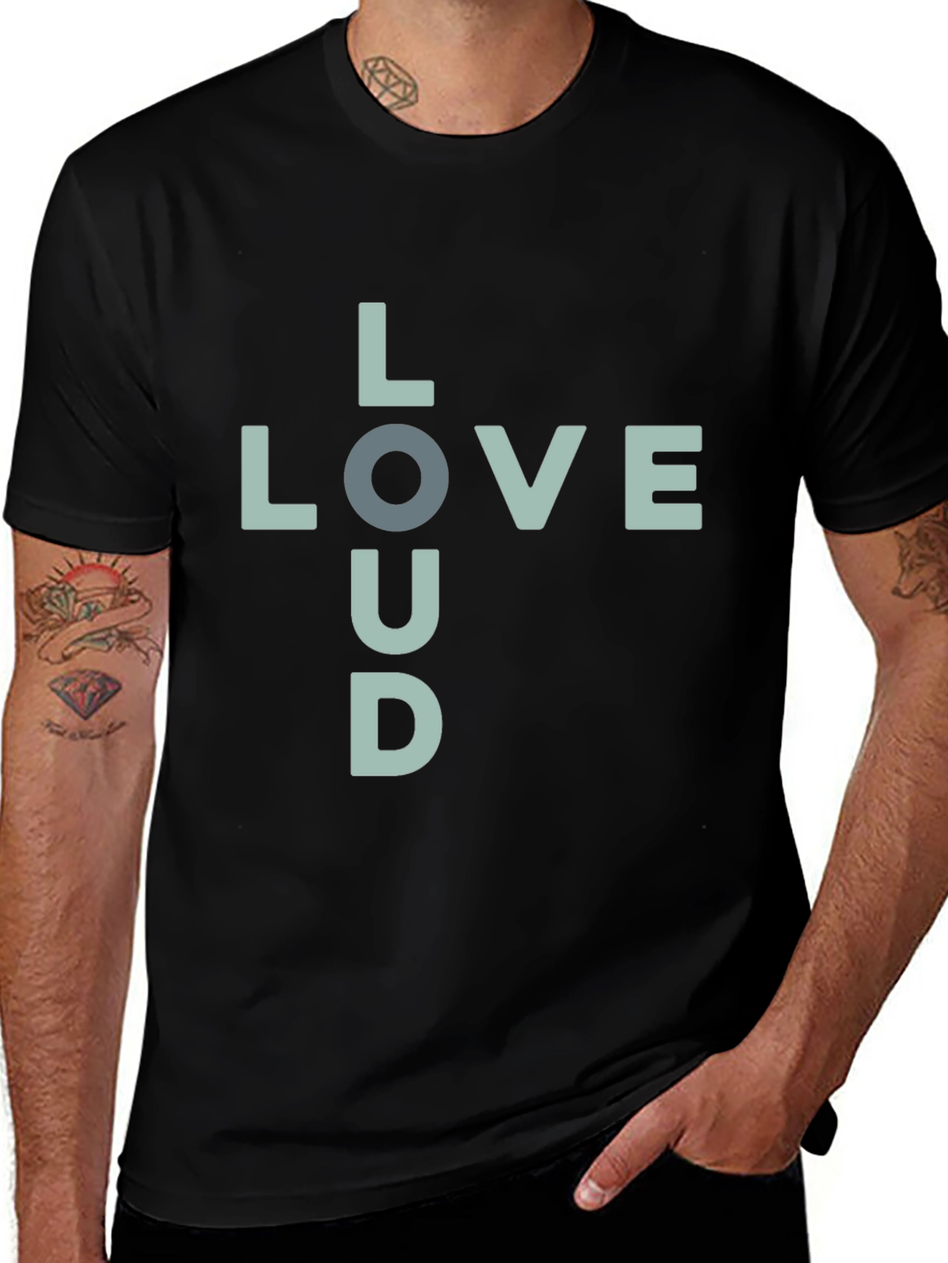 Variant 24 of LOUD LOVE T-Shirt - Stylish Graphic Tee