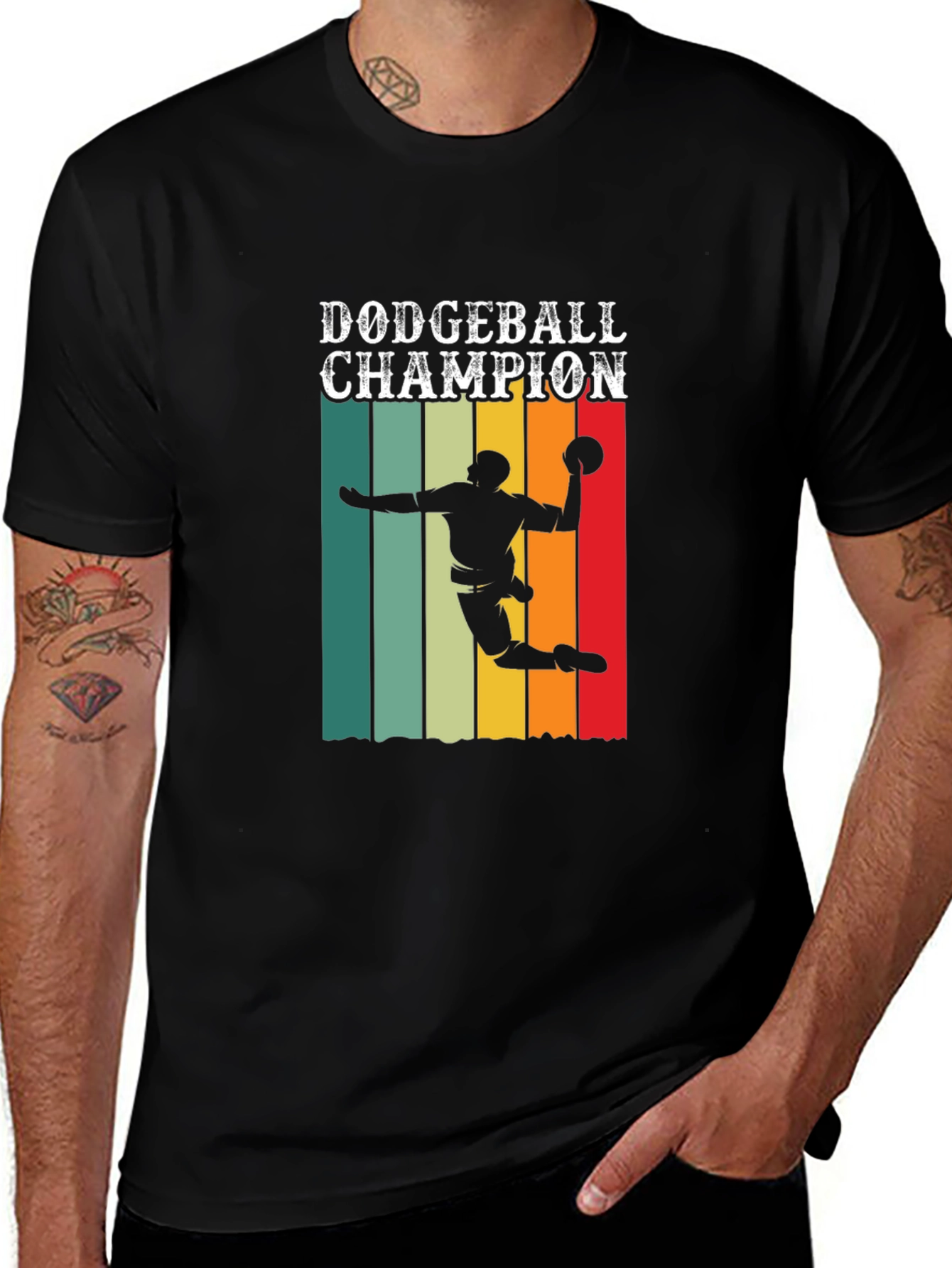 Variant 12 of Dodgeball Champion Graphic Tee