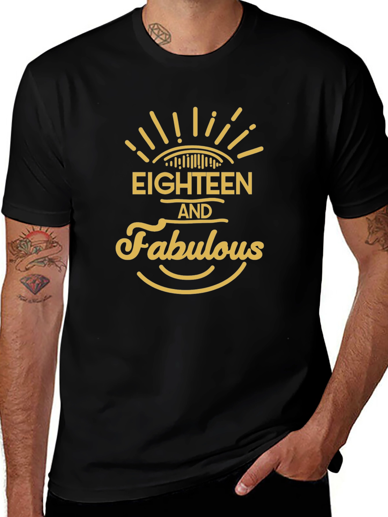 Variant 12 of Eighteen and Fabulous T-Shirt