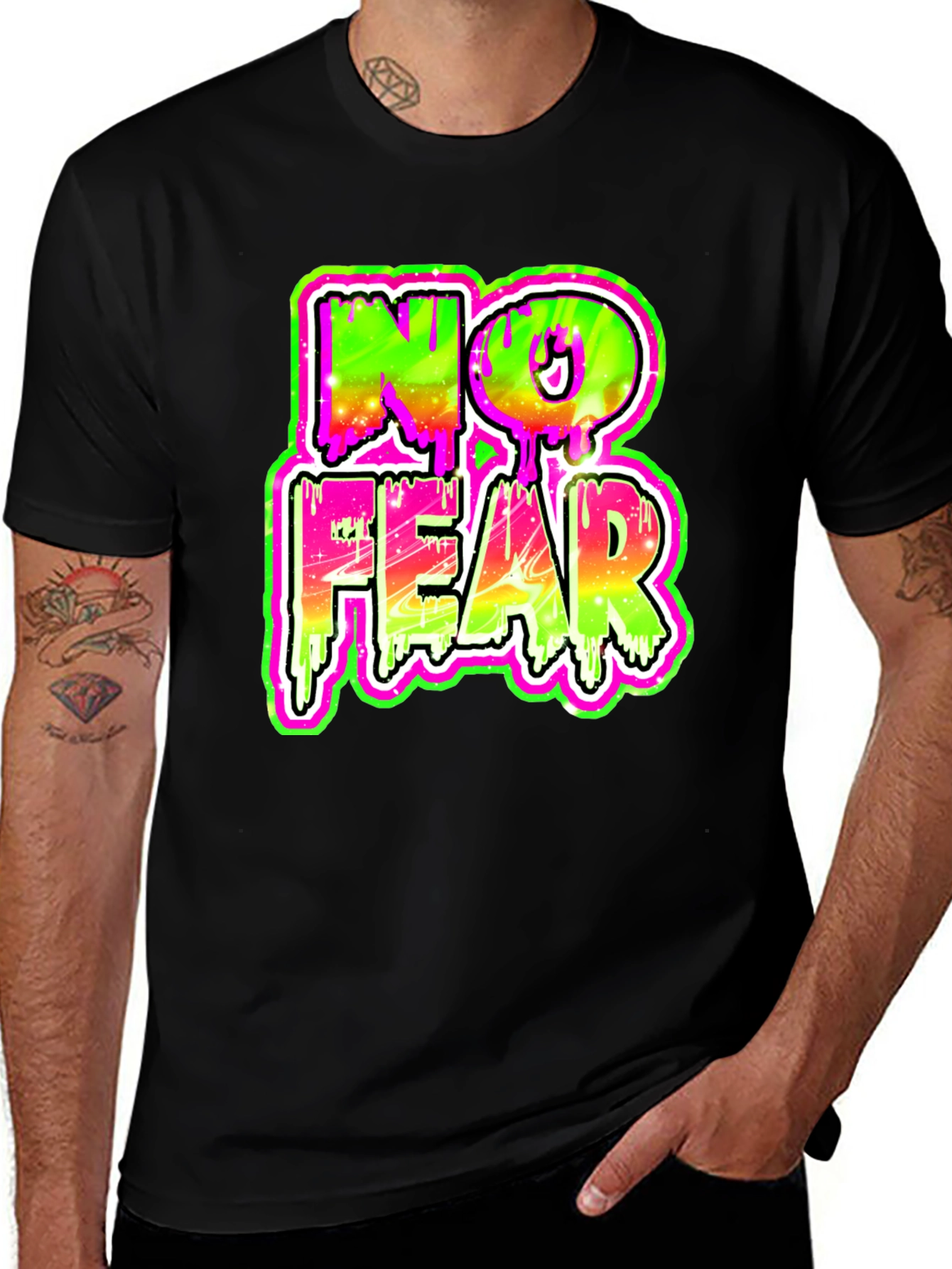 Variant 7 of No Fear Graphic Print T-Shirt