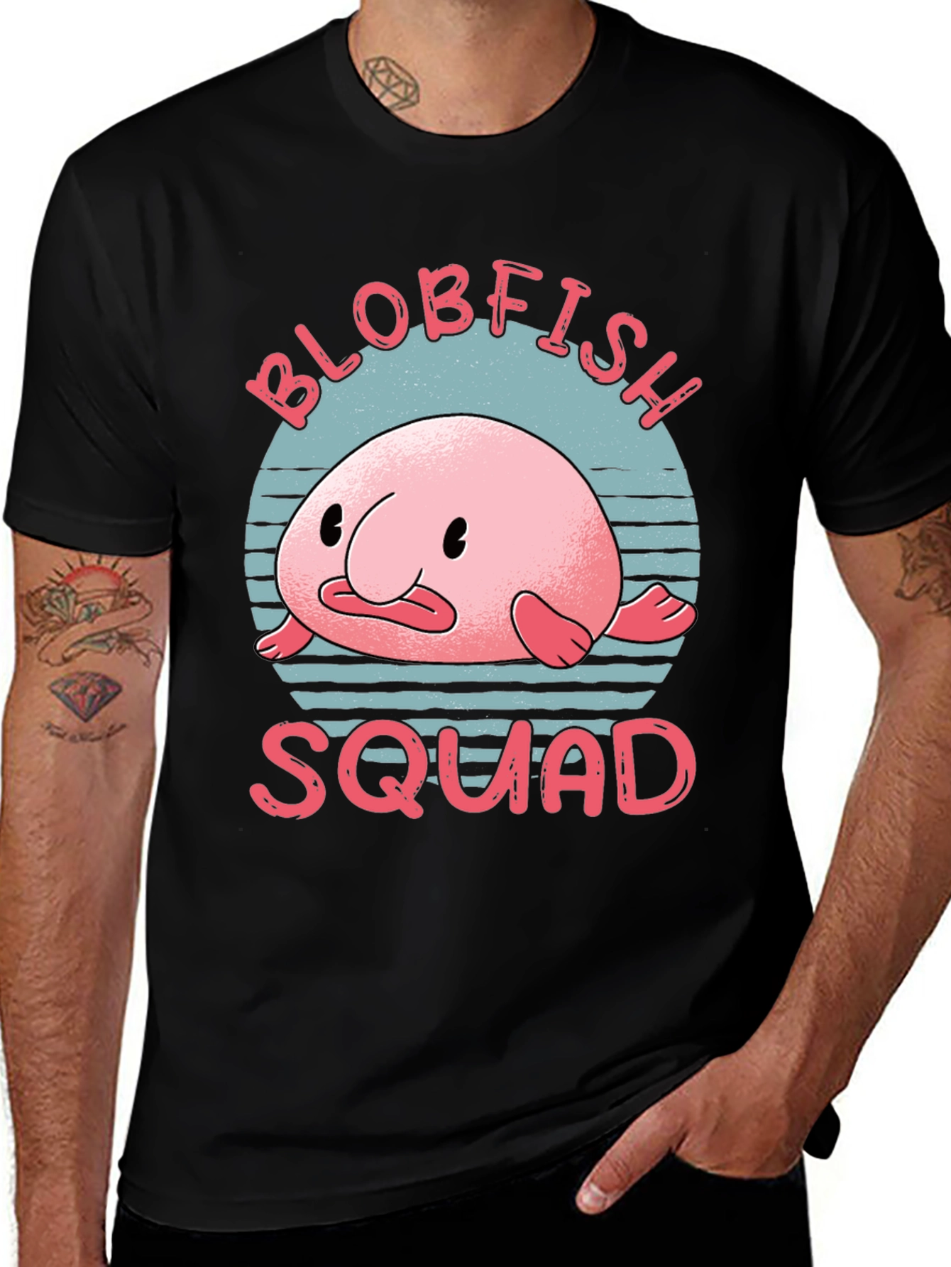 Variant 24 of Blobfish Squad Graphic T-Shirt