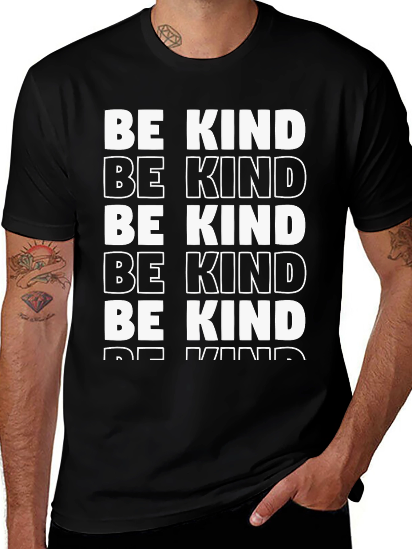 Be Kind Graphic T-Shirt - Soft Cotton Blend