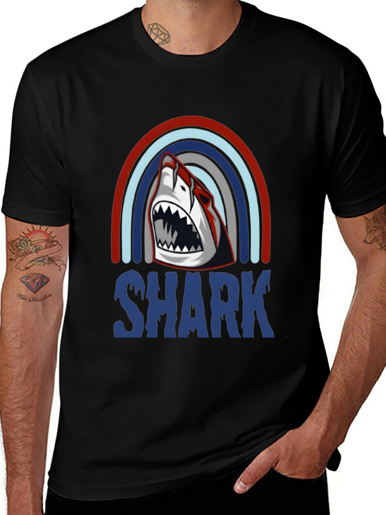 Variant 17 of Shark Graphic Tee - Bold Statement T-Shirt