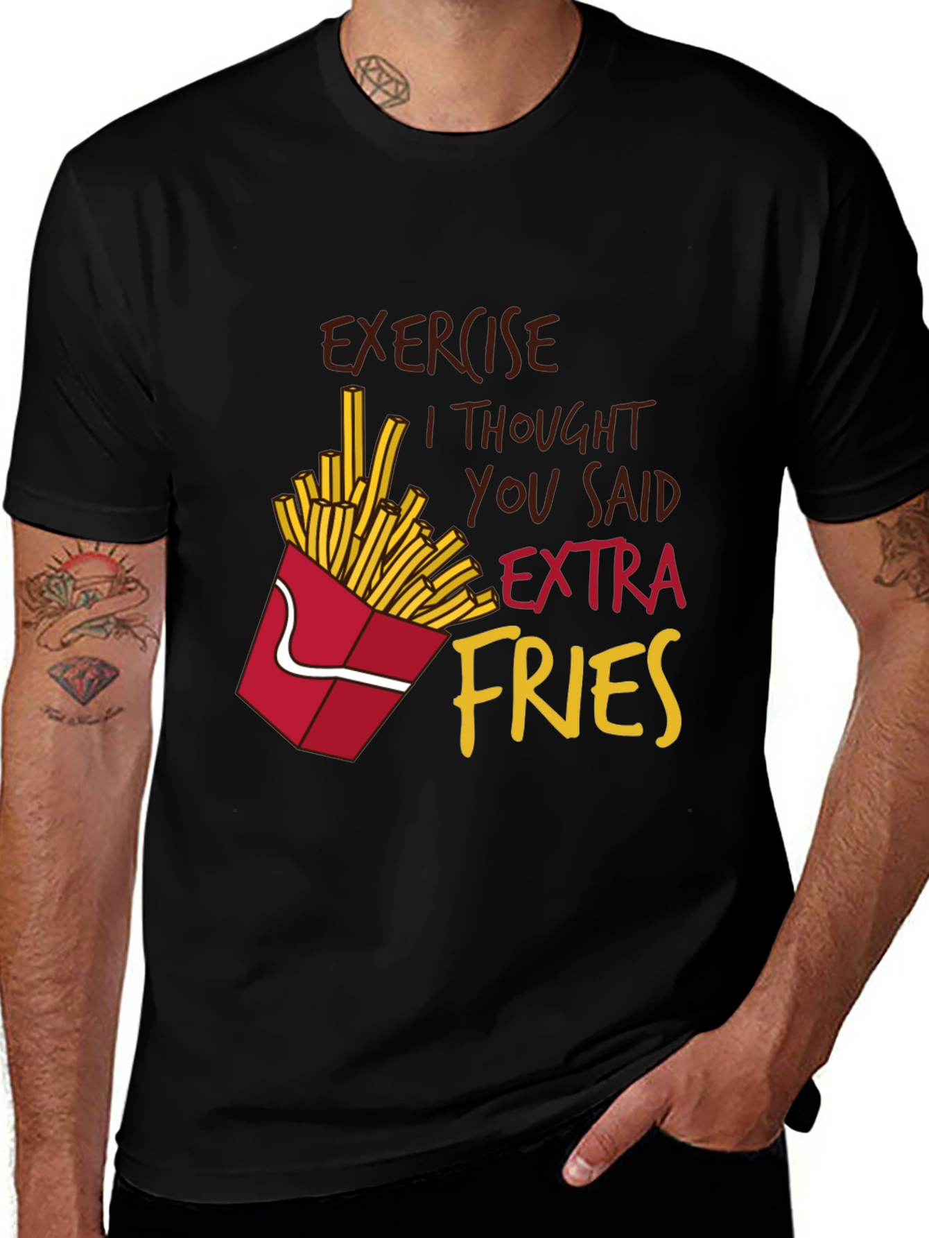Variant 3 of Extra Fries Graphic Tee