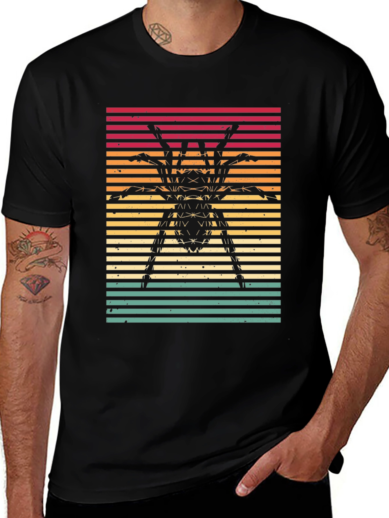 Variant 23 of Retro Tarantula Graphic Tee