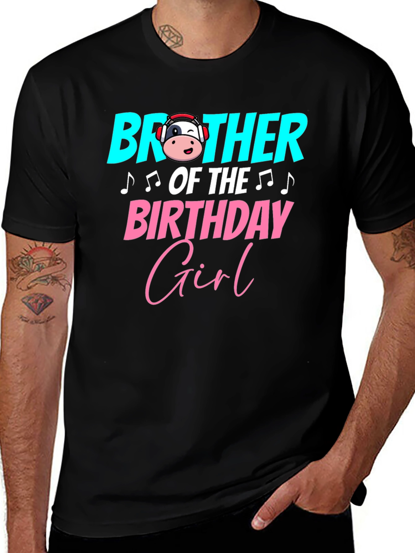 Variant 29 of Brother of the Birthday Girl T-Shirt