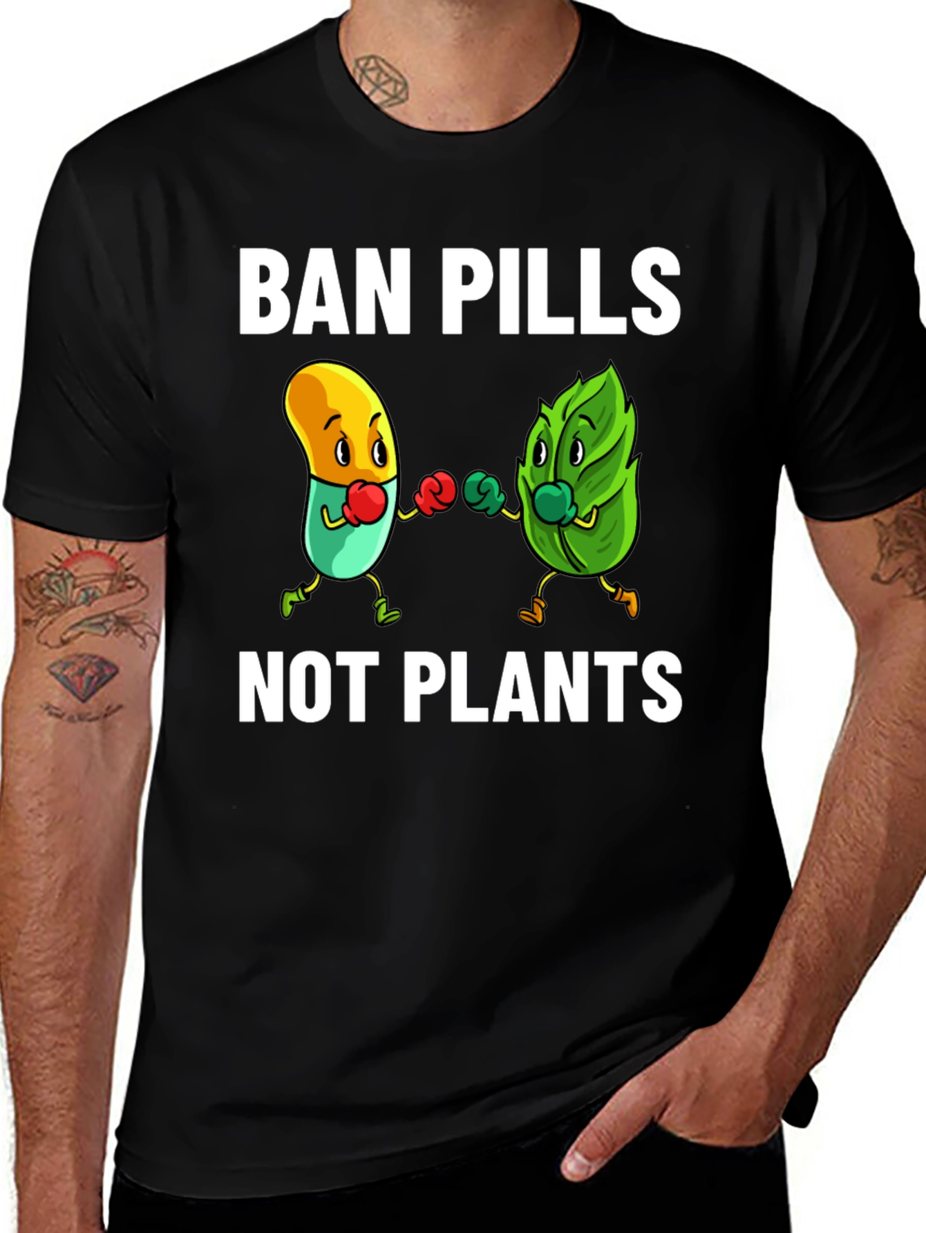 Ban Pills Not Plants T-Shirt