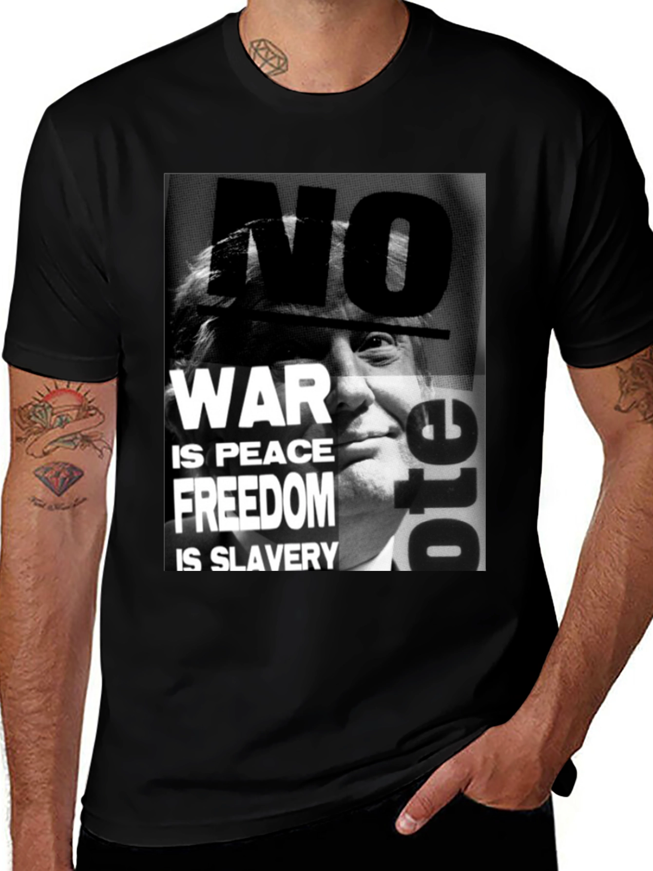 Variant 29 of No War Trump Graphic Tee
