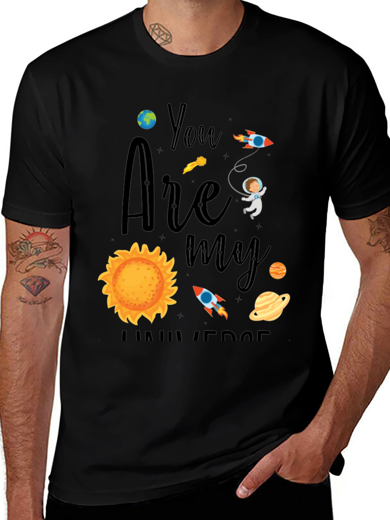 You Are My Universe Graphic T-Shirt