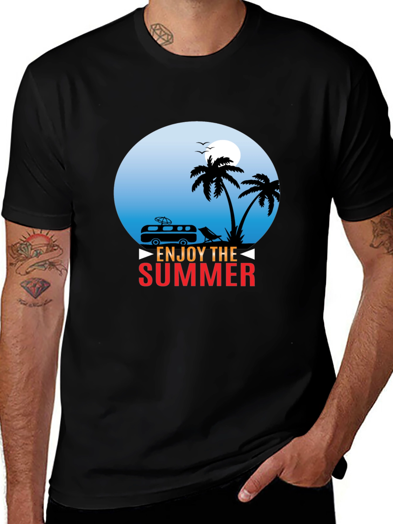 Variant 9 of Enjoy the Summer T-Shirt - Beach Vibes