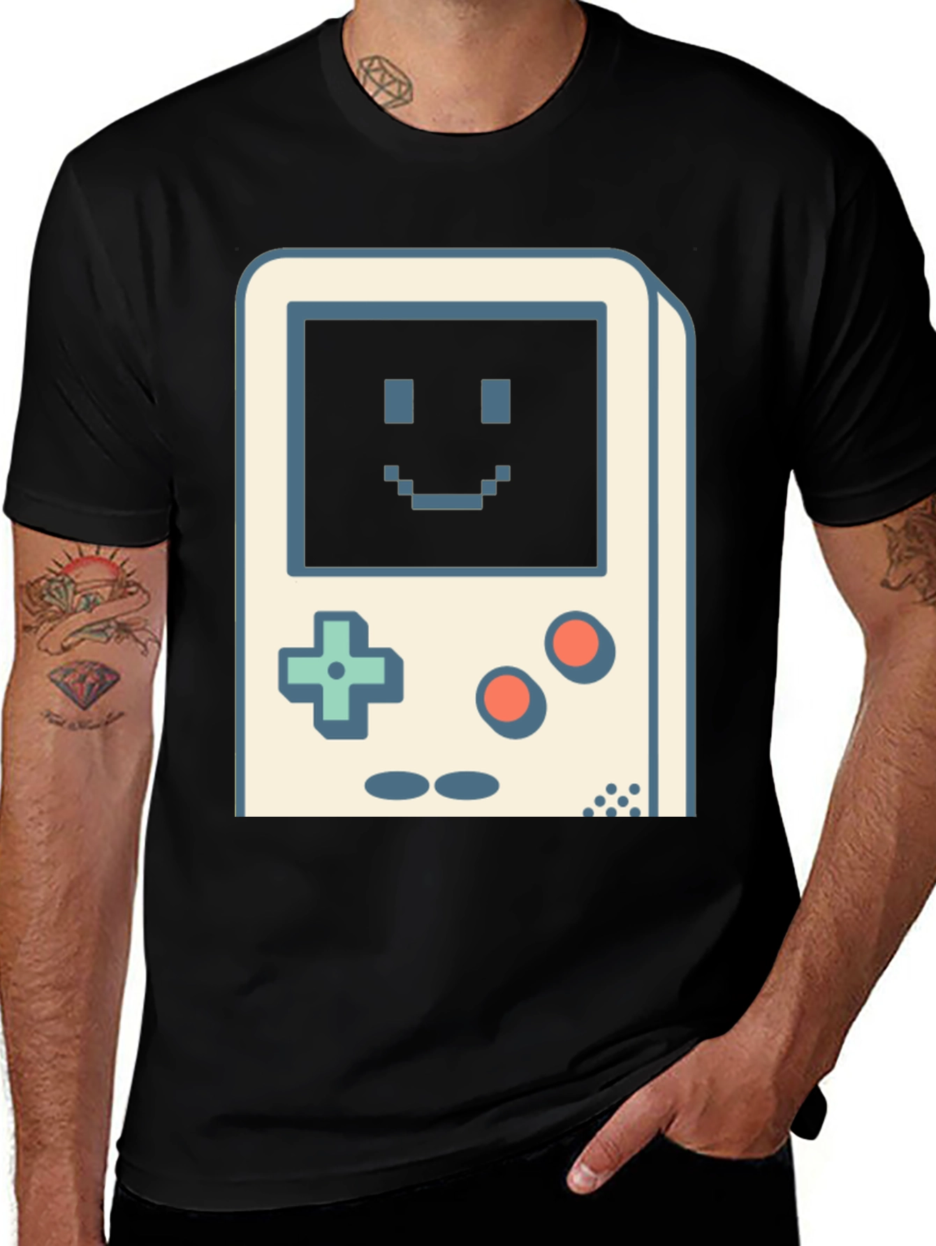 Retro Game Console T-Shirt - Pixelated Fun