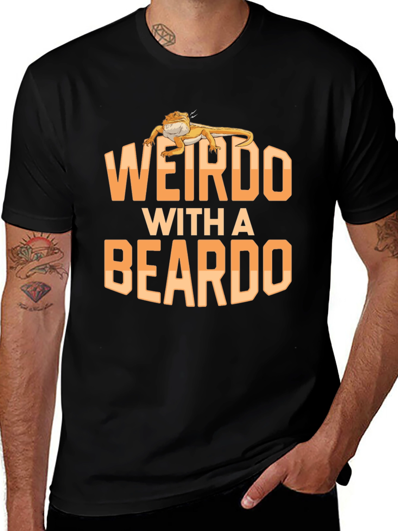Variant 21 of Weirdo With a Beardo T-Shirt