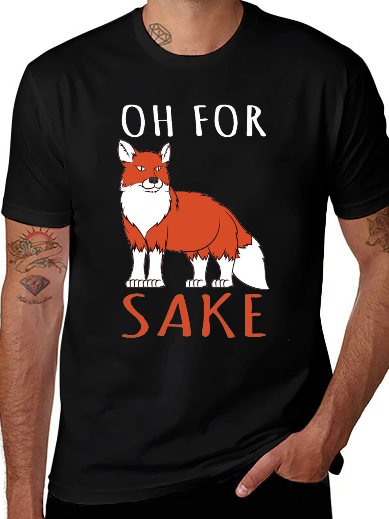 Variant 15 of Oh For Fox Sake T-Shirt - Funny Animal Pun Tee