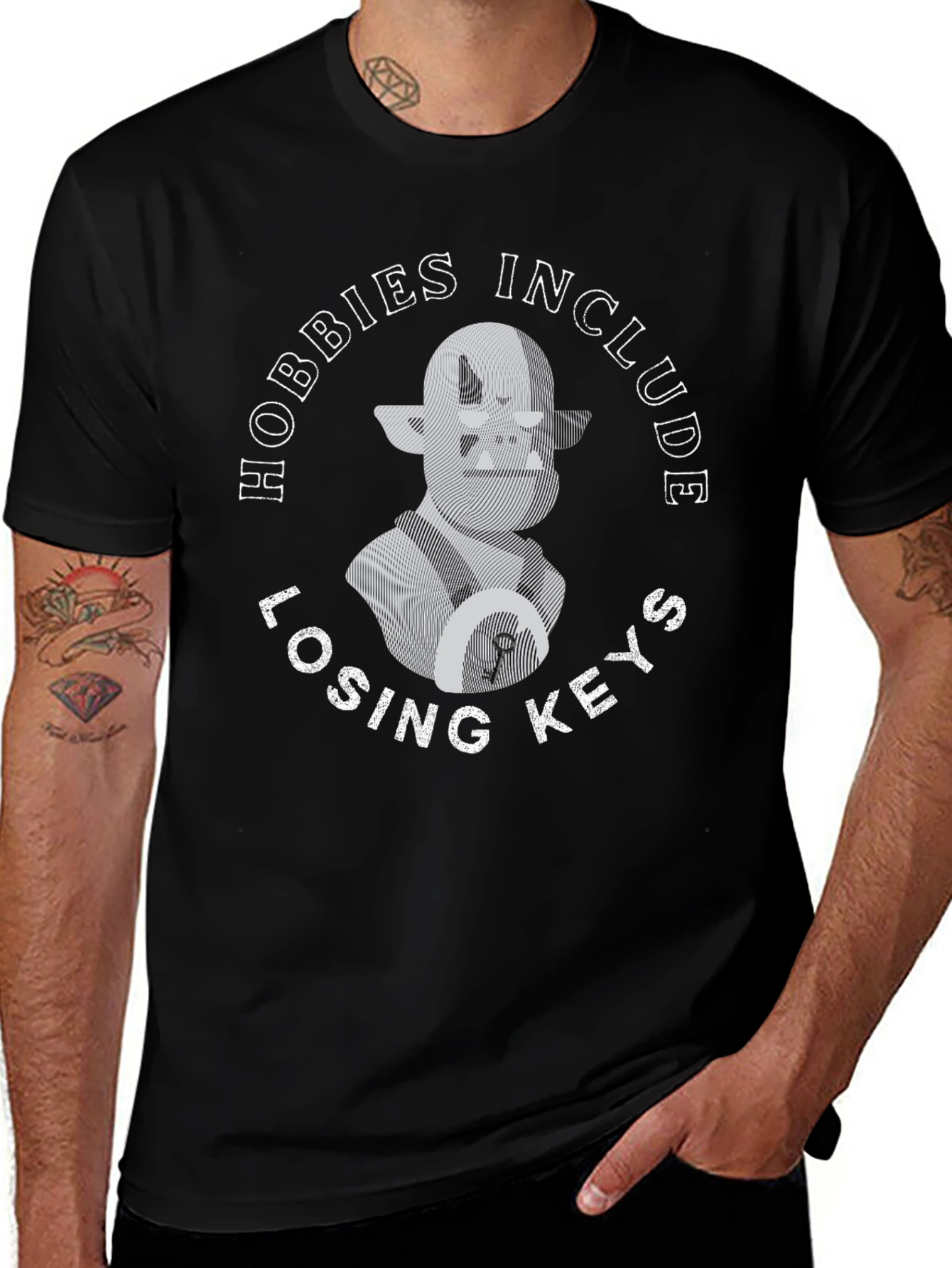 Variant 26 of Hobbies Include Losing Keys Orc T-Shirt
