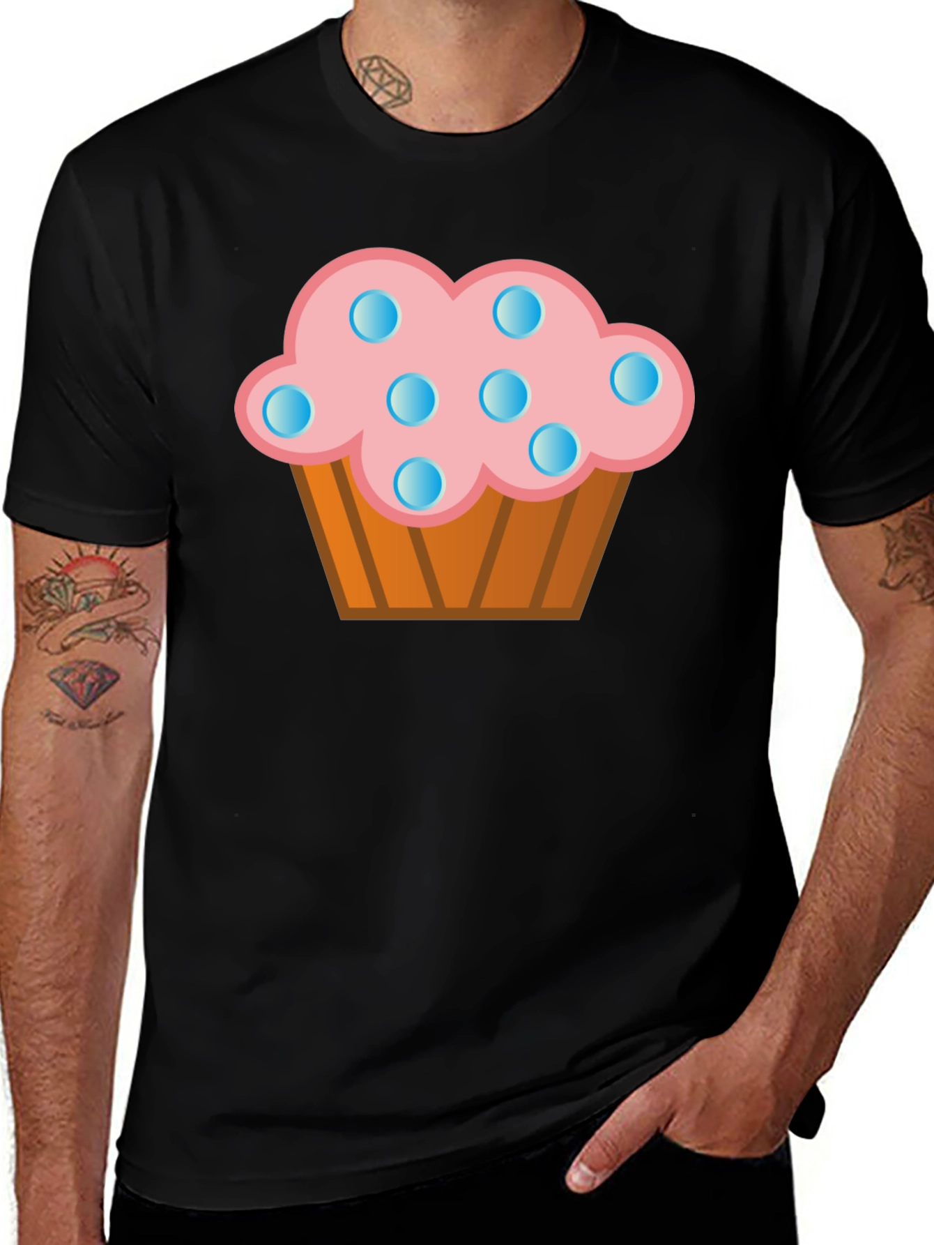 Variant 26 of Cupcake T-Shirt - Sweet Treat Graphic Tee