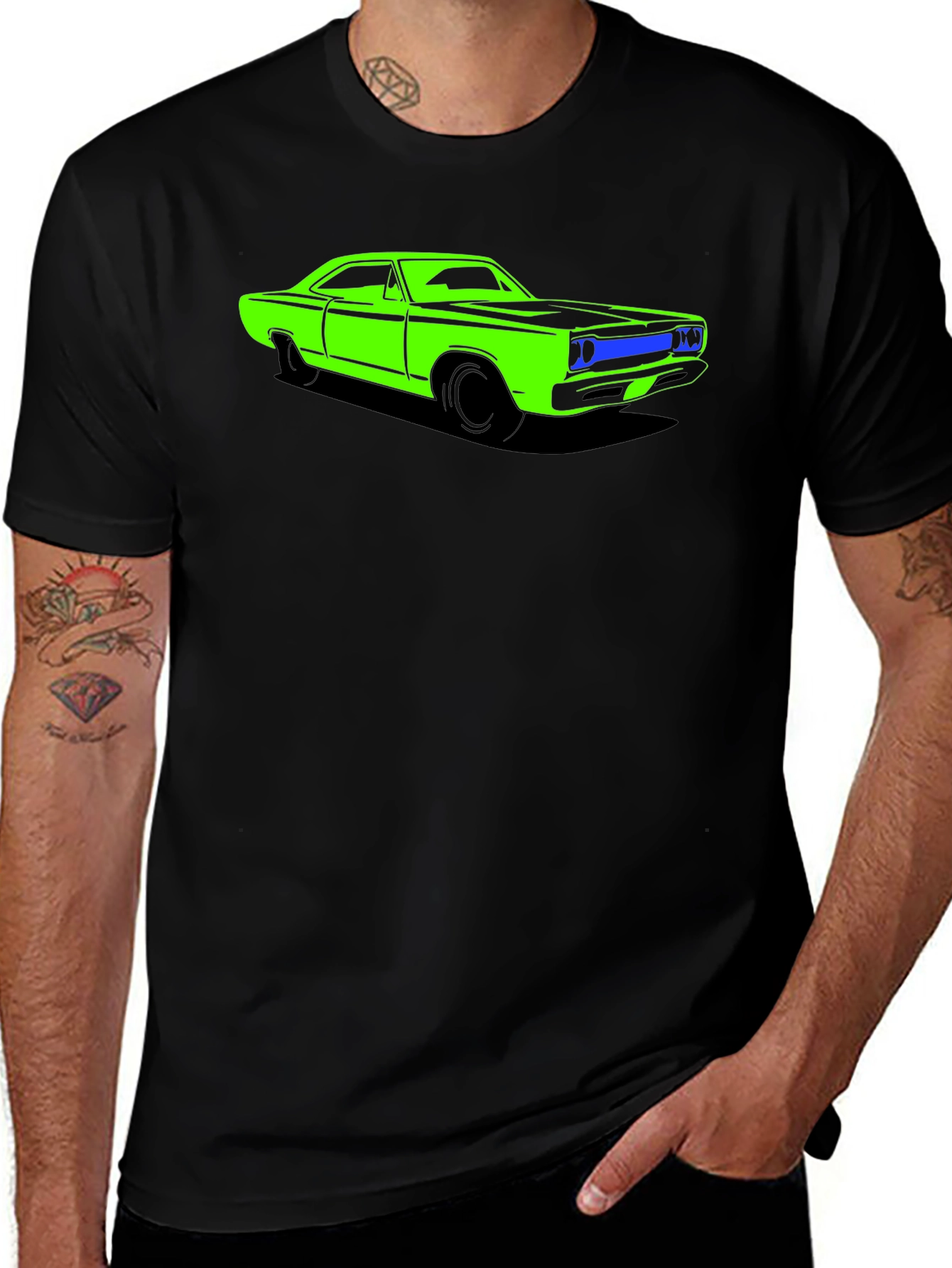 Variant 9 of Classic Car Graphic T-Shirt - Cool Automotive Design