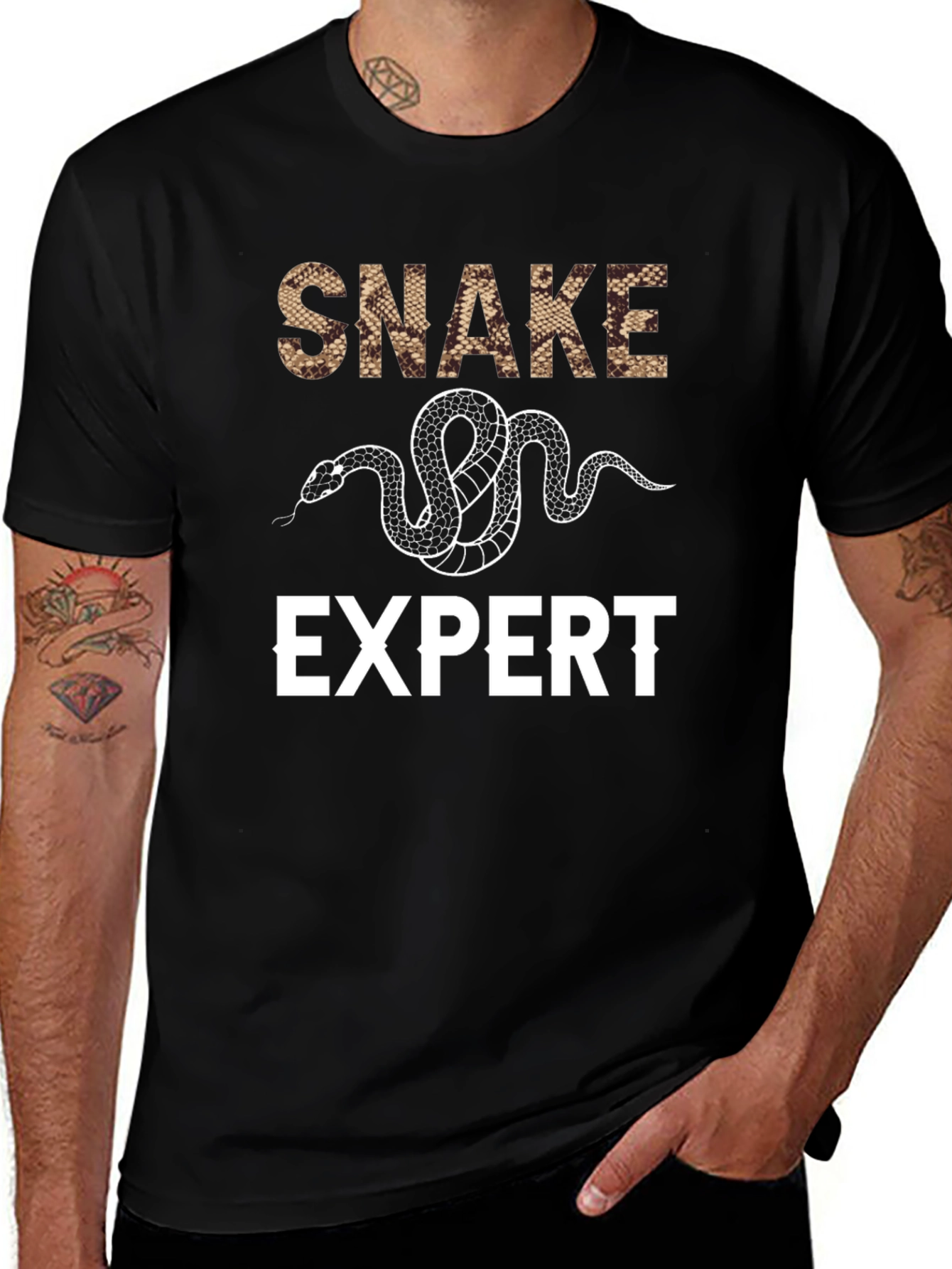 Variant 2 of Snake Expert Graphic Tee
