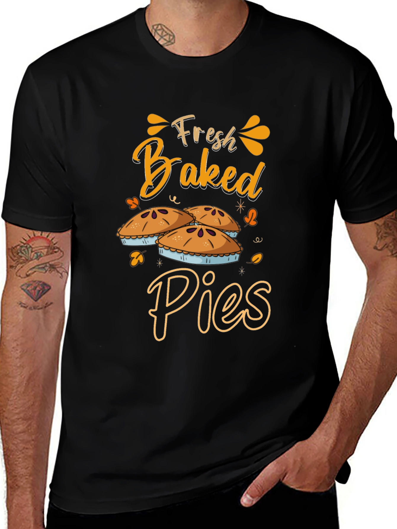 Fresh Baked Pies Graphic T-Shirt