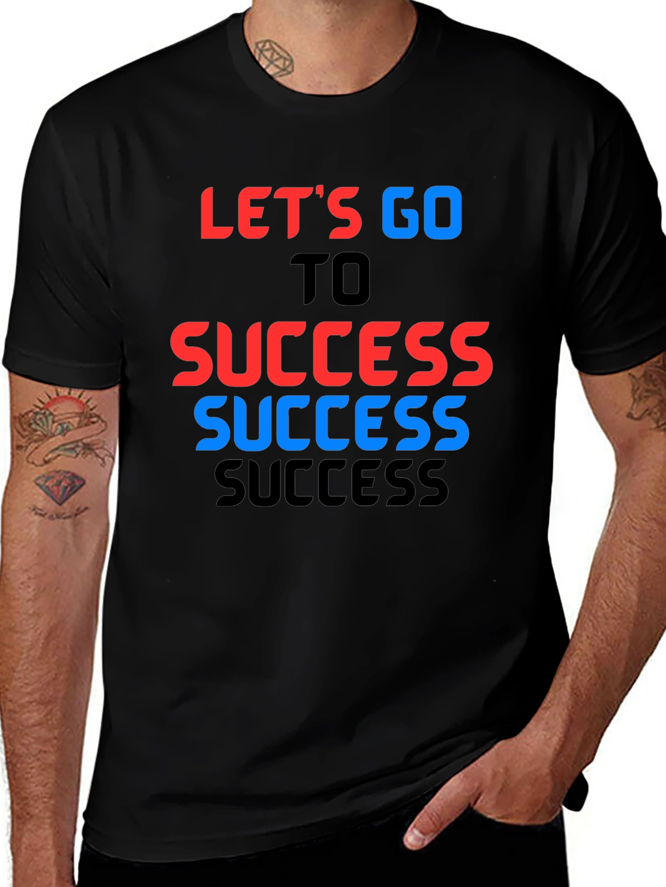 Variant 7 of Let's Go To Success Graphic Tee