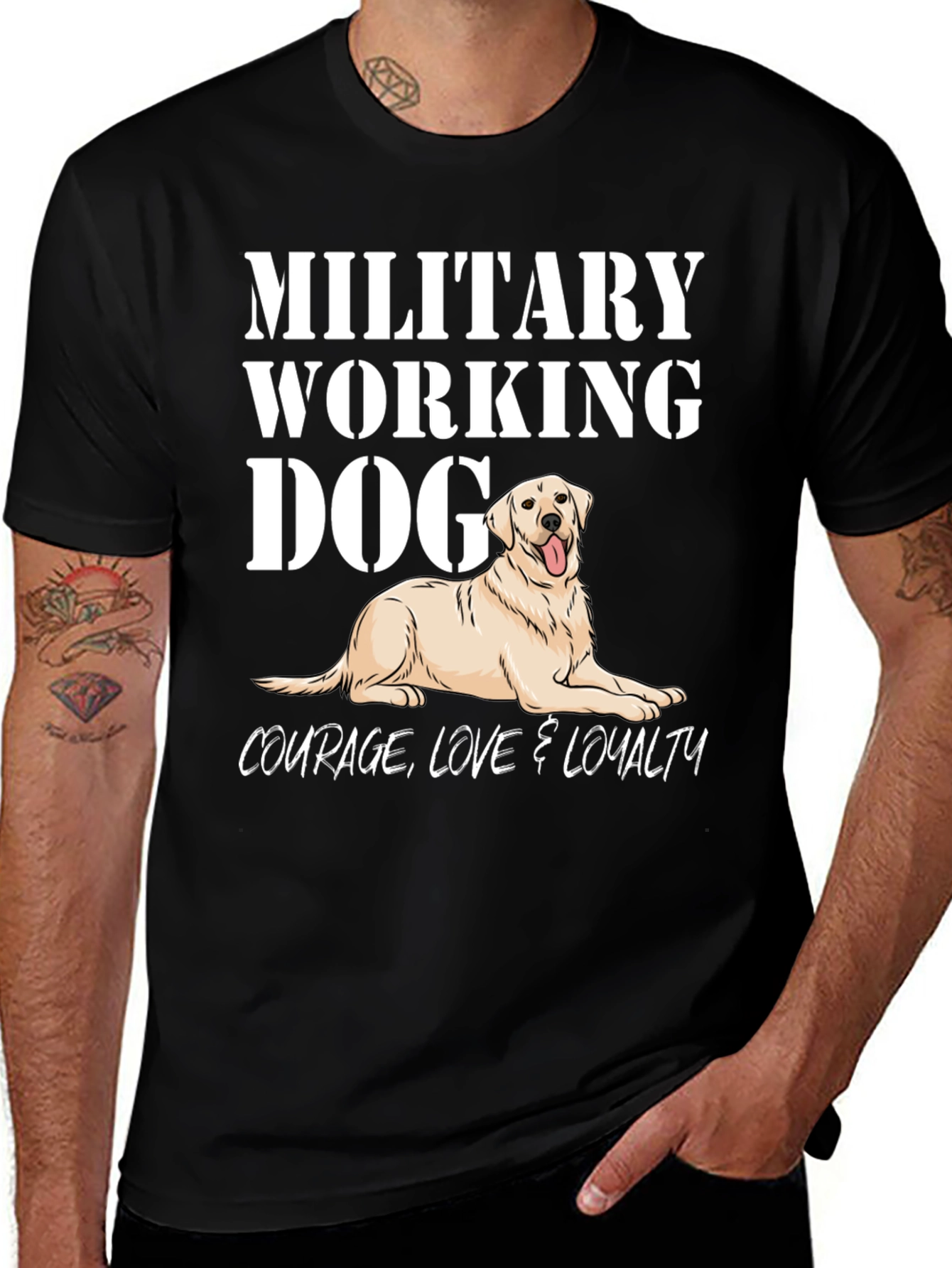 Military Working Dog T-Shirt