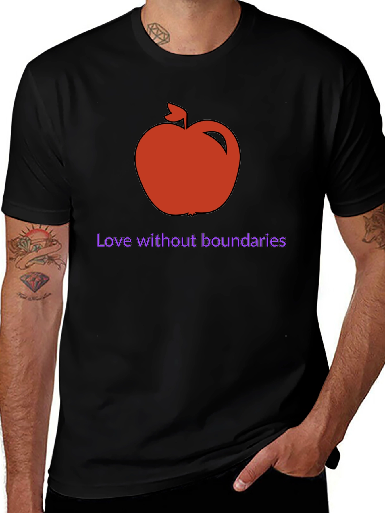 Variant 24 of Apple 'Love Without Boundaries' Graphic Tee