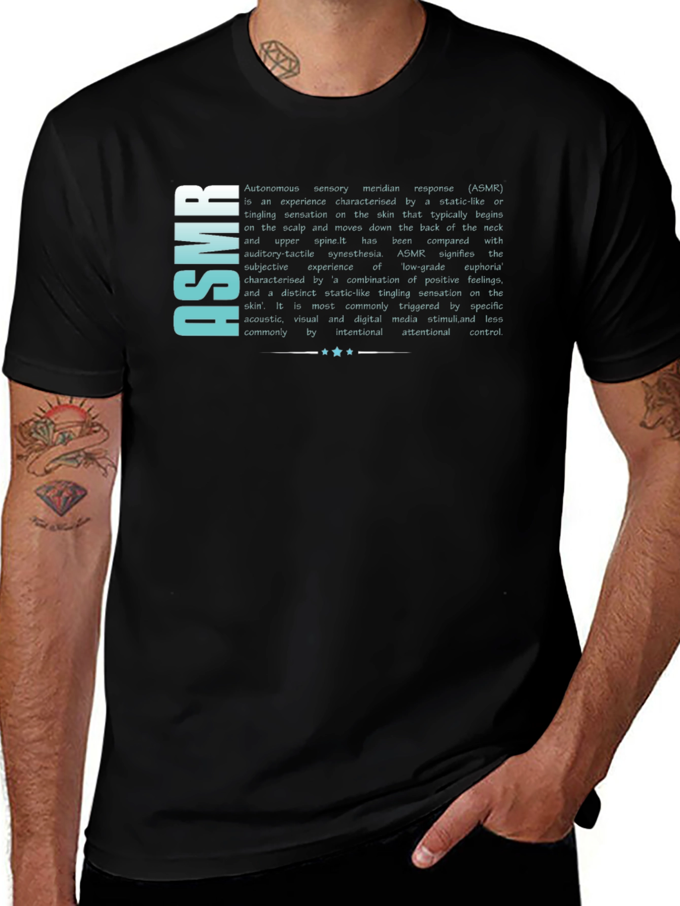 ASMR Definition Graphic Print T-Shirt