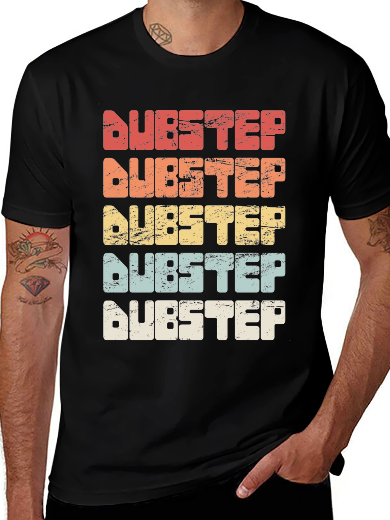 Variant 20 of Retro Dubstep T-Shirt
