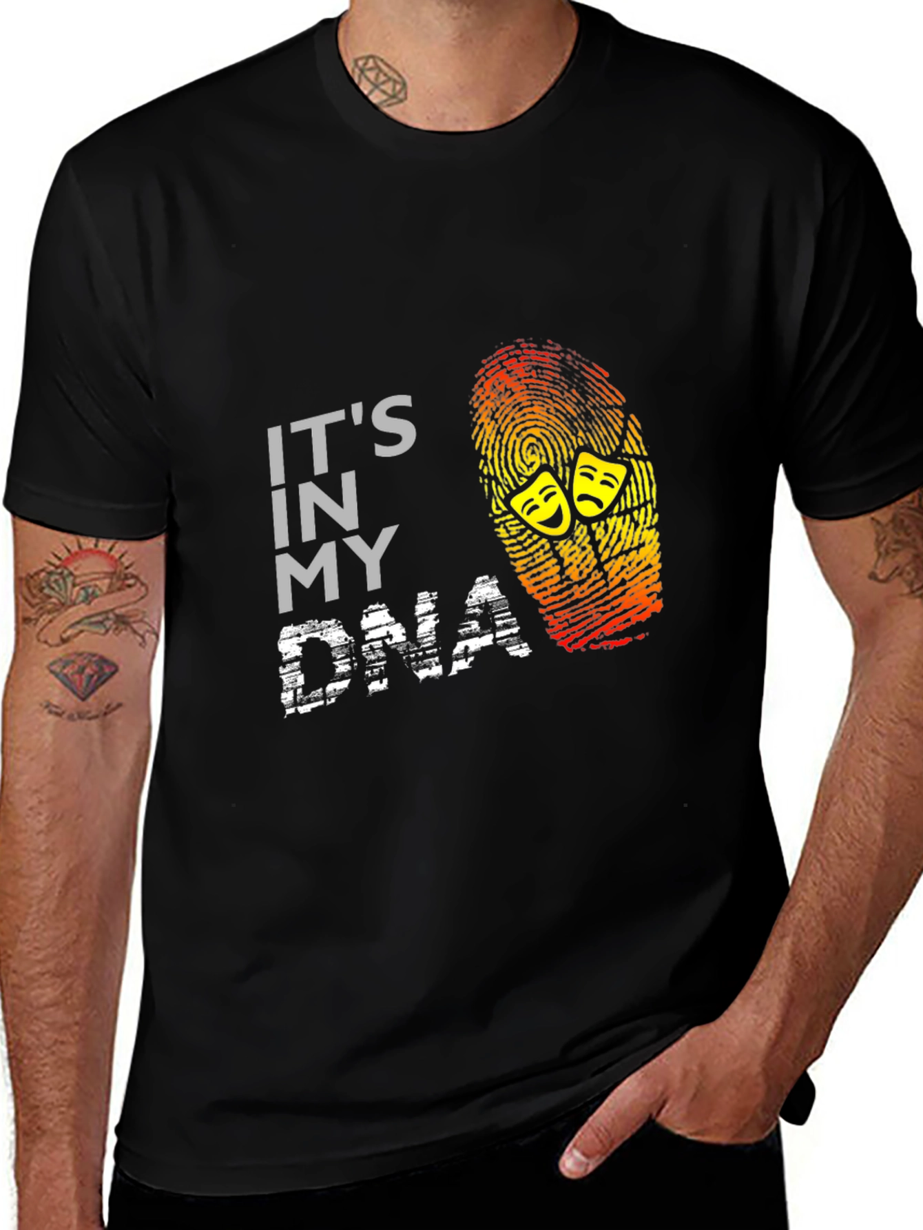 Variant 10 of It's In My DNA Theater T-Shirt