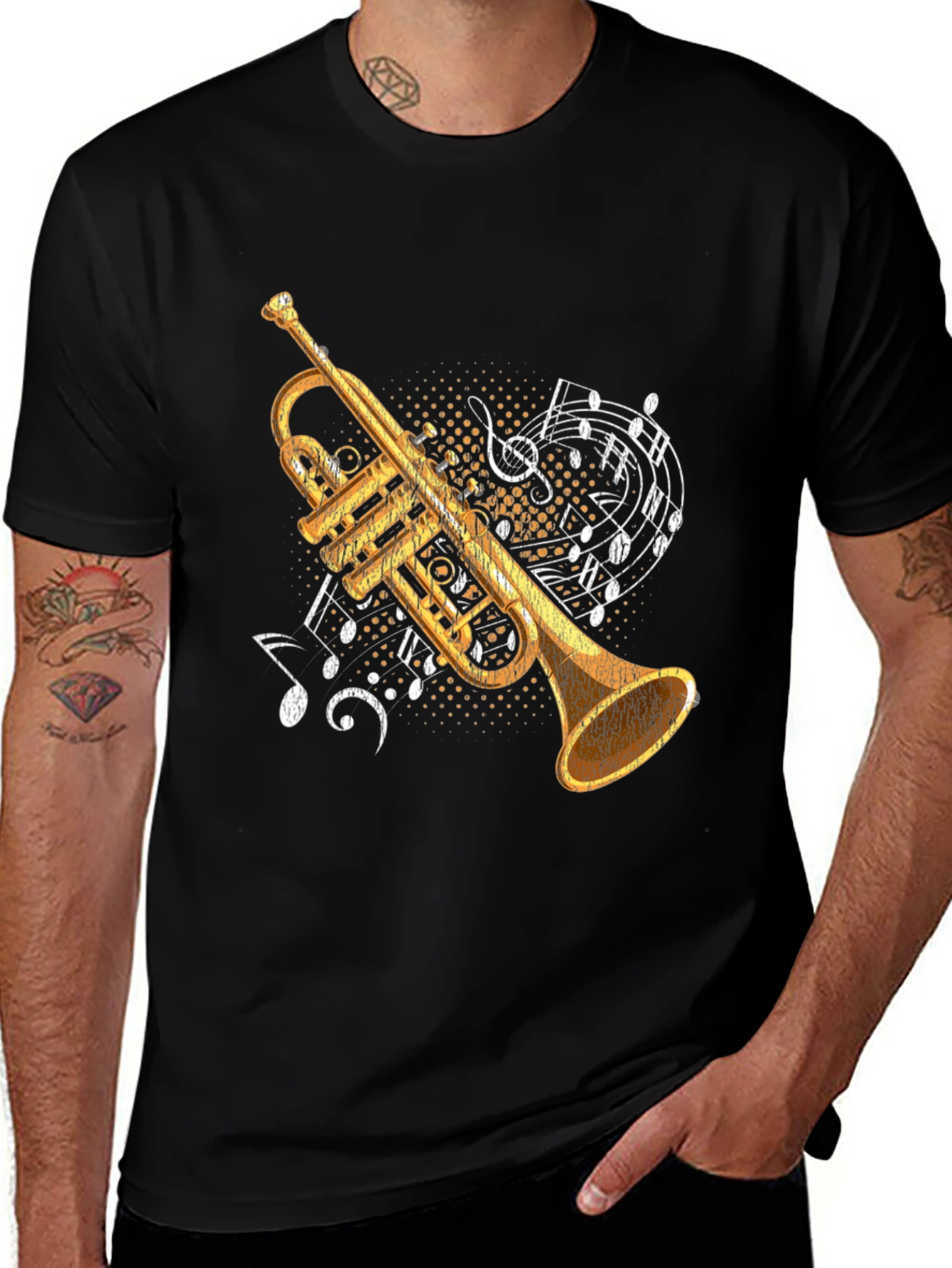 Variant 29 of Trumpet Music Note T-Shirt
