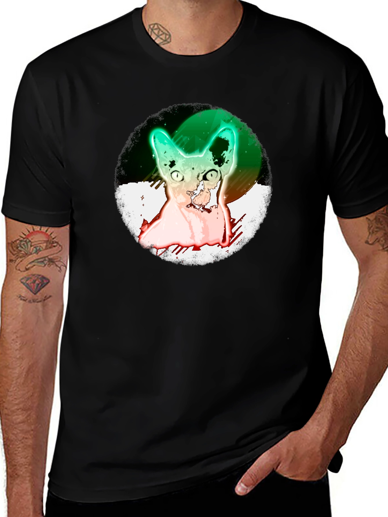 Variant 15 of Sphynx Cat Graphic Tee - Unique Pet Lover Design