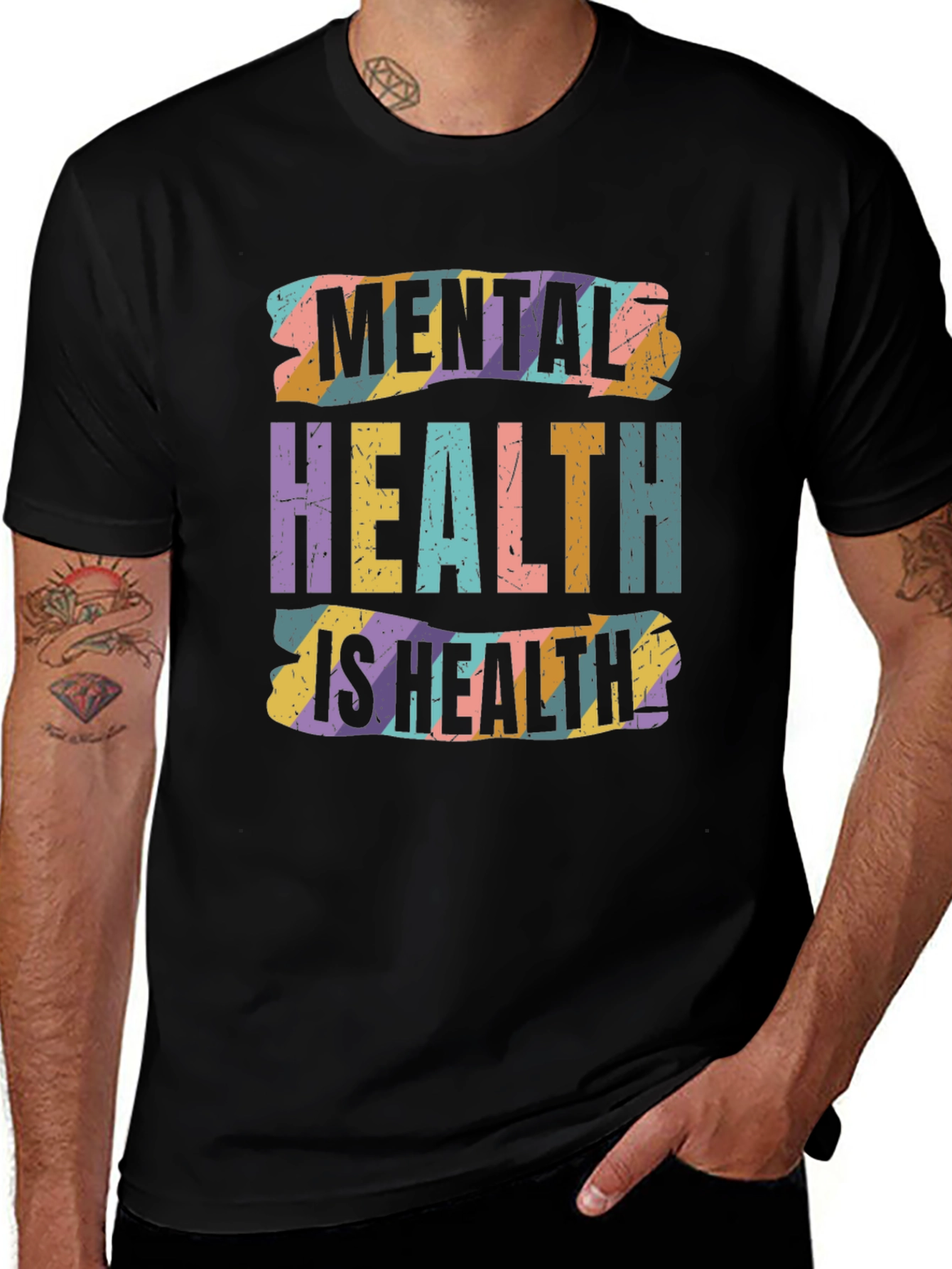 Variant 4 of Mental Health is Health T-Shirt