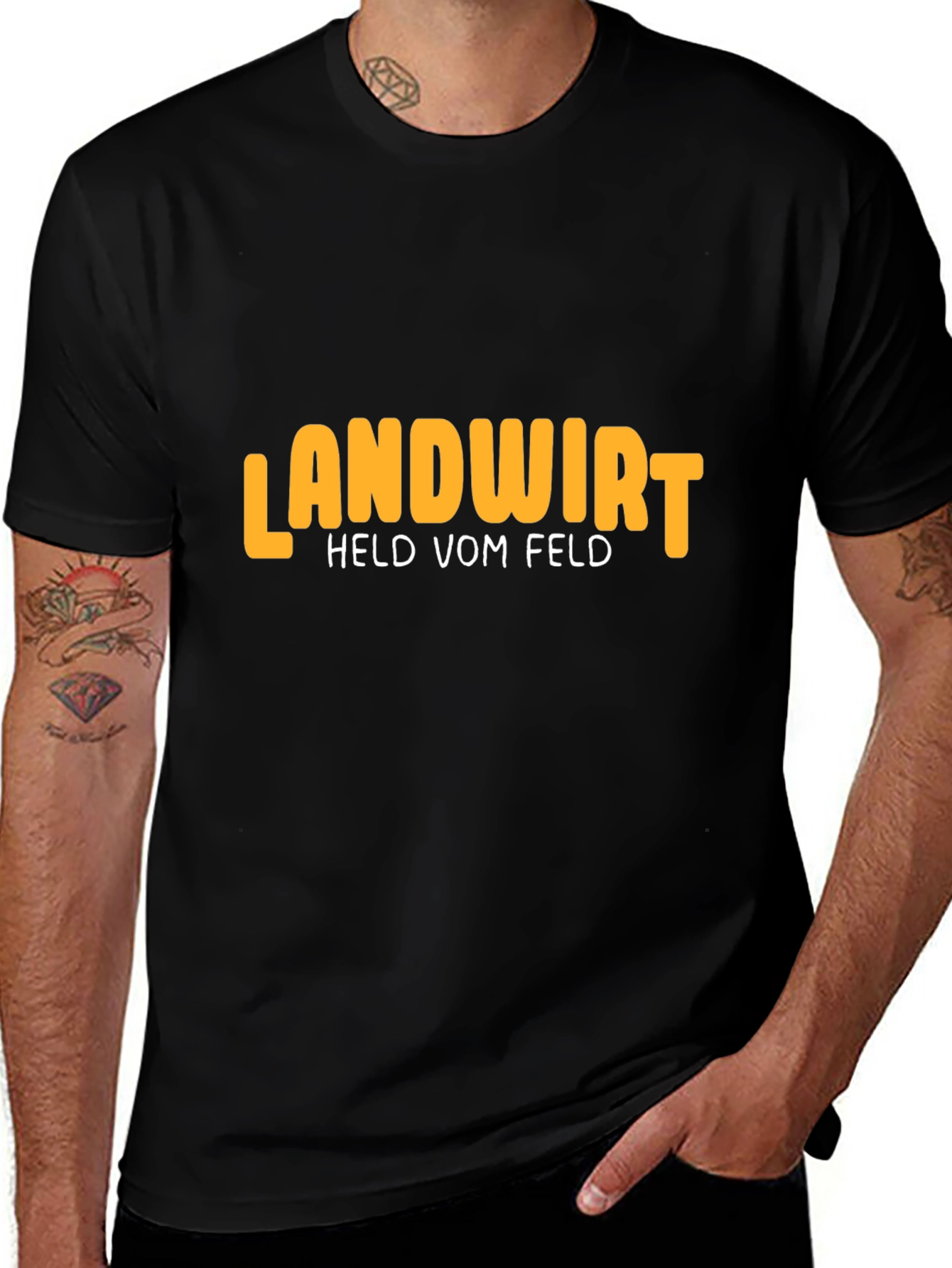 Variant 29 of Landwirt Hero of The Field Black T-Shirt