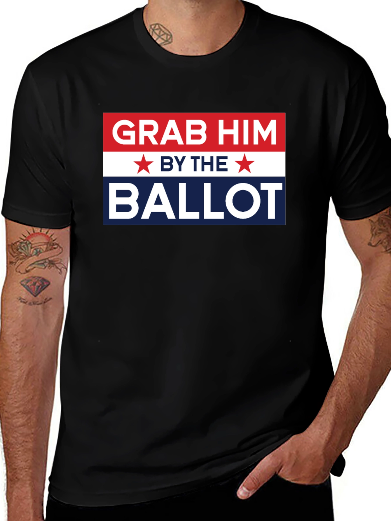 Variant 12 of Grab Him By The Ballot T-Shirt