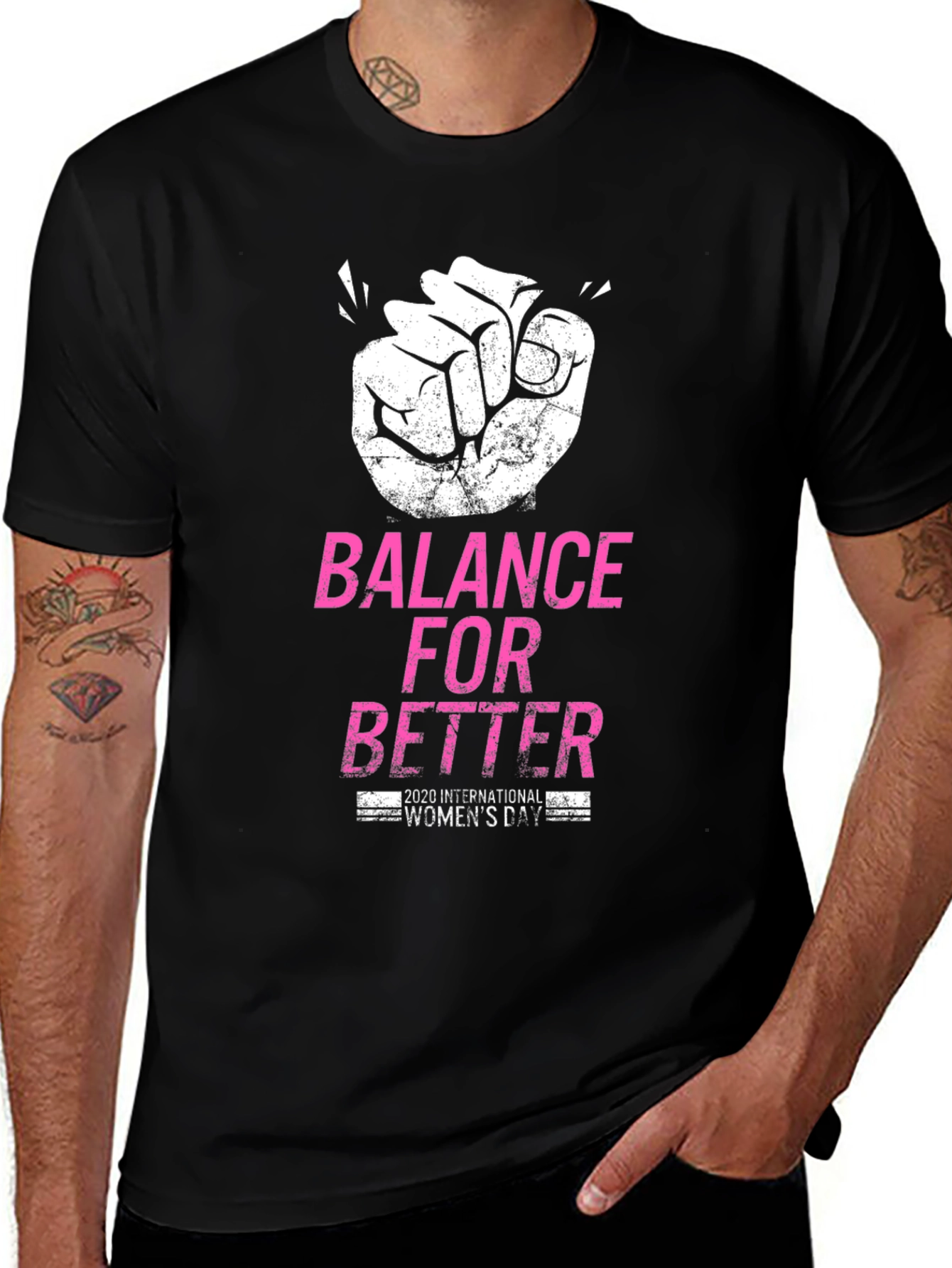 Variant 26 of Balance For Better International Women's Day T-Shirt
