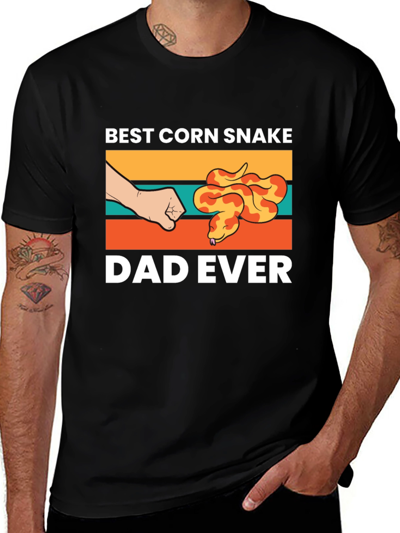 Variant 29 of Best Corn Snake Dad Ever T-Shirt