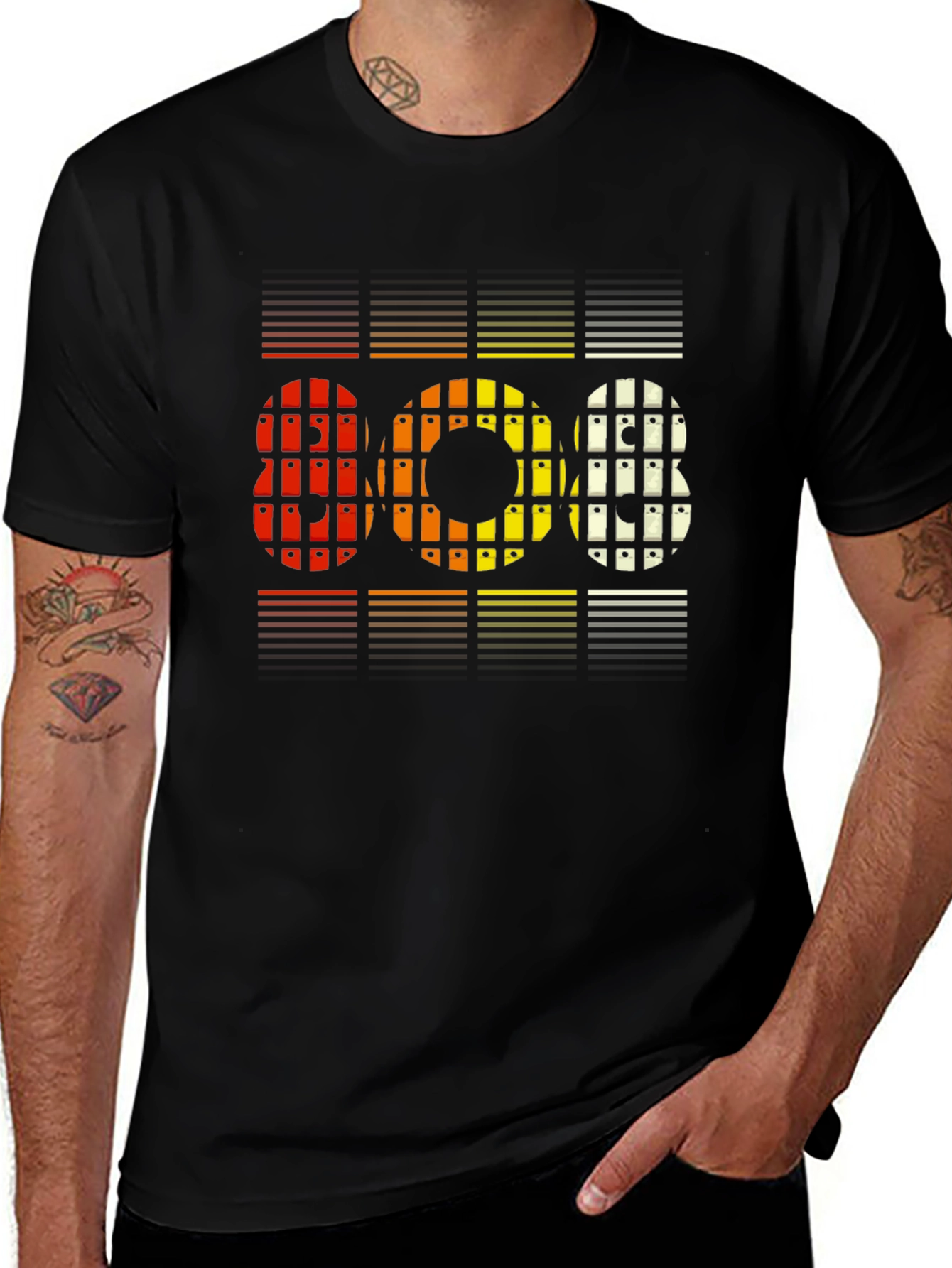 808 Graphic Tee - Retro Drum Machine Vibe