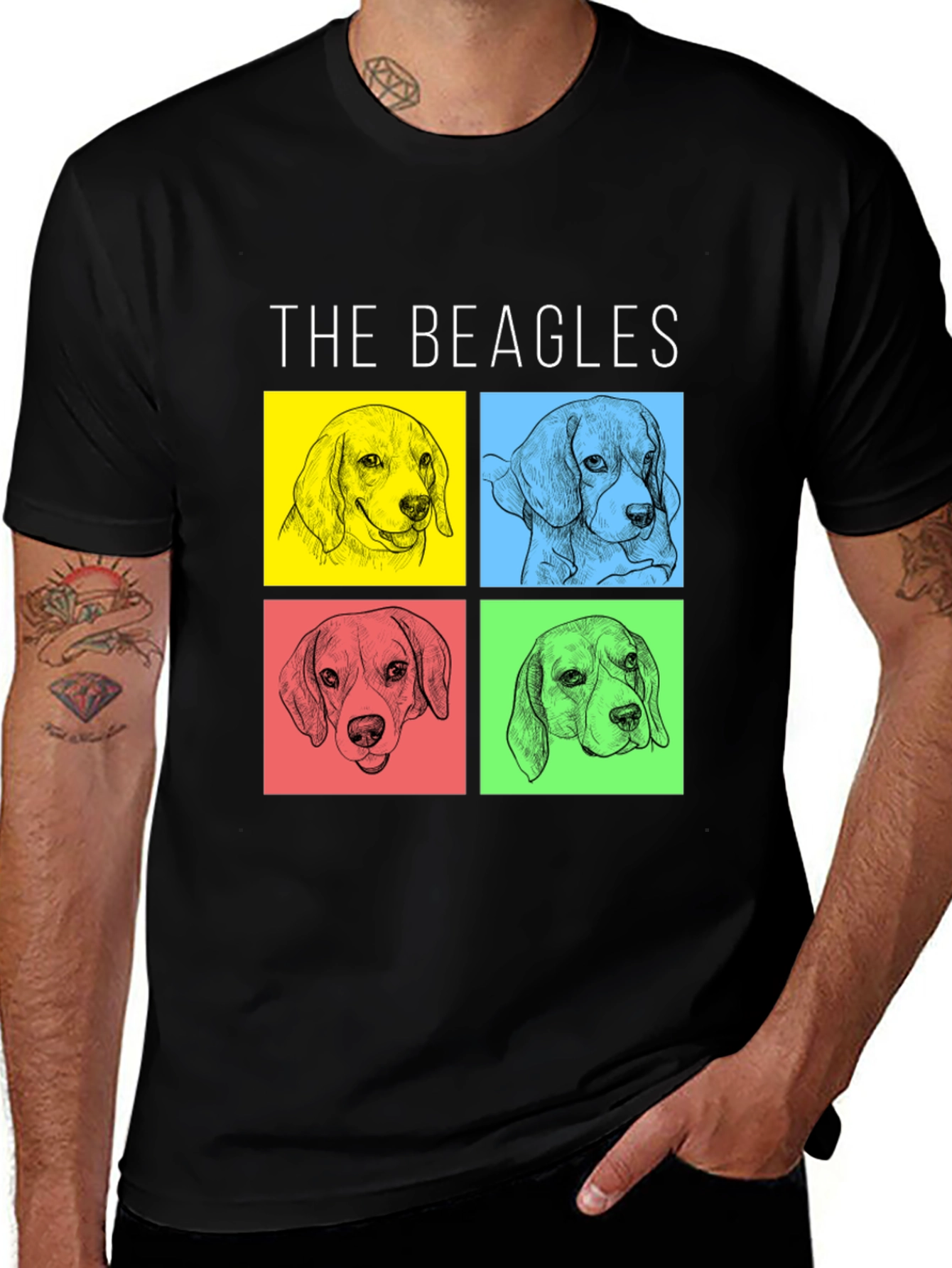 Variant 19 of The Beagles T-Shirt - Dog Lover Tee
