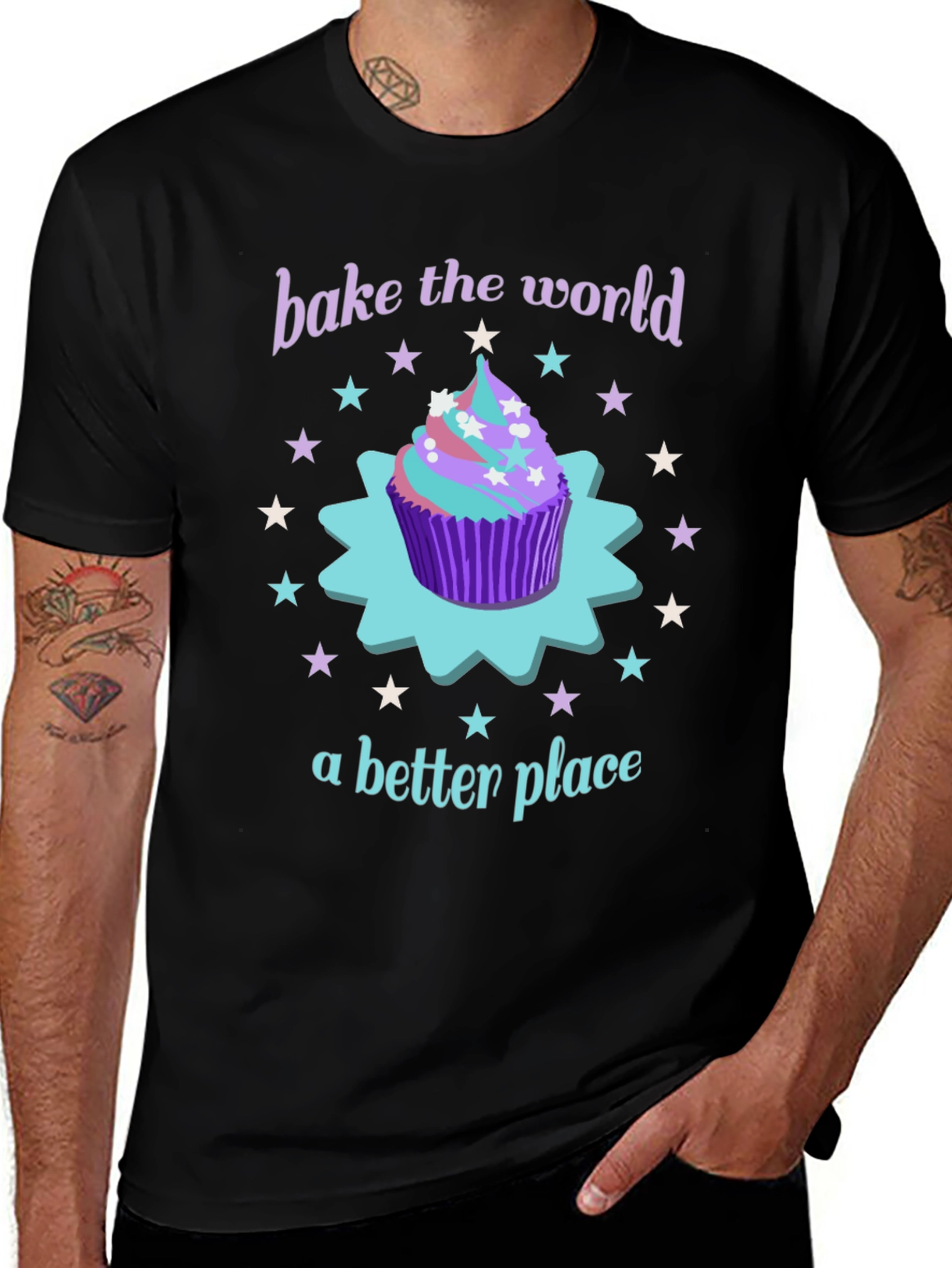 Variant 6 of Bake the World Better T-Shirt